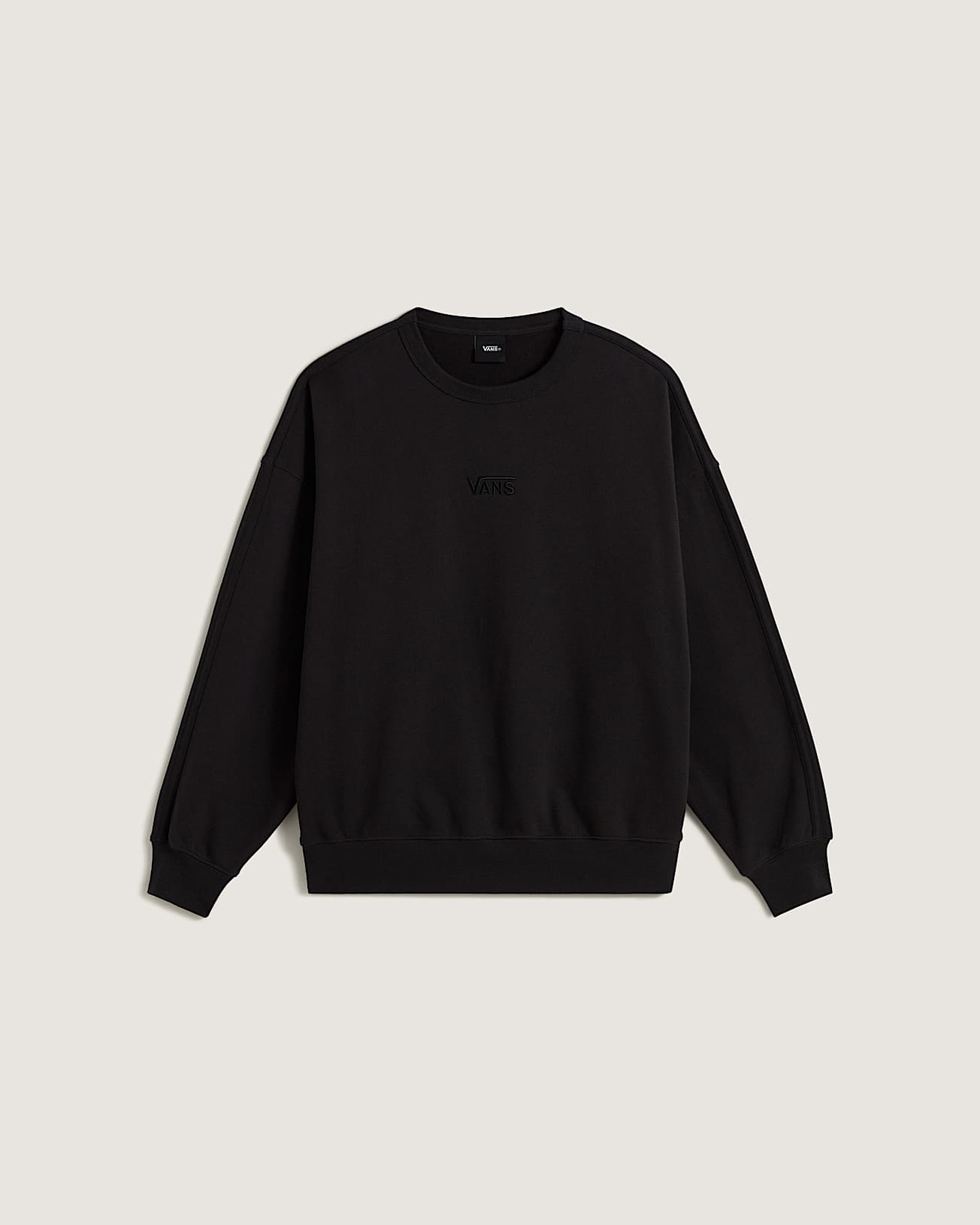 Premium Logo Crew Sweatshirt VANS Schwarz HERO