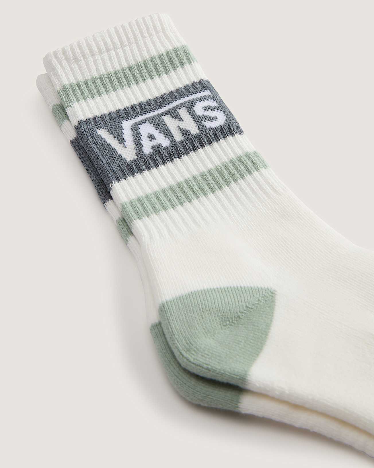 Vans Drop V Crew Socken fr Kinder 1 Paar VANS Grn ALT2