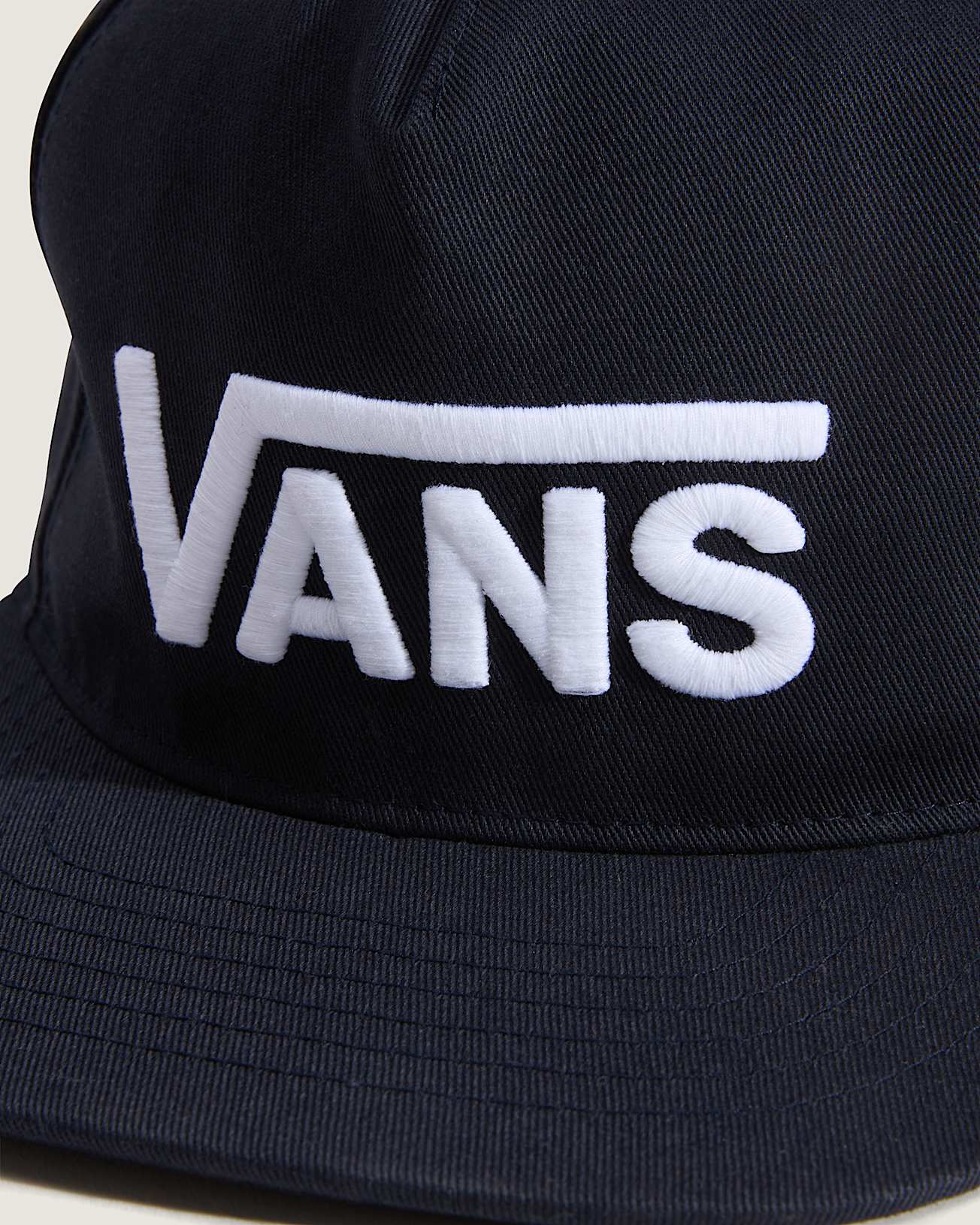 Drop V Logo Snapback Cap VANS Blau ALT2
