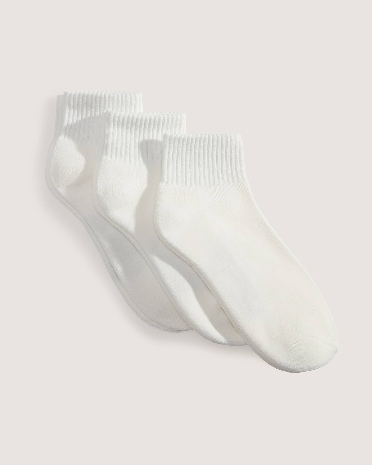 Classic Quarter Crew Socks (3 pairs) - 2