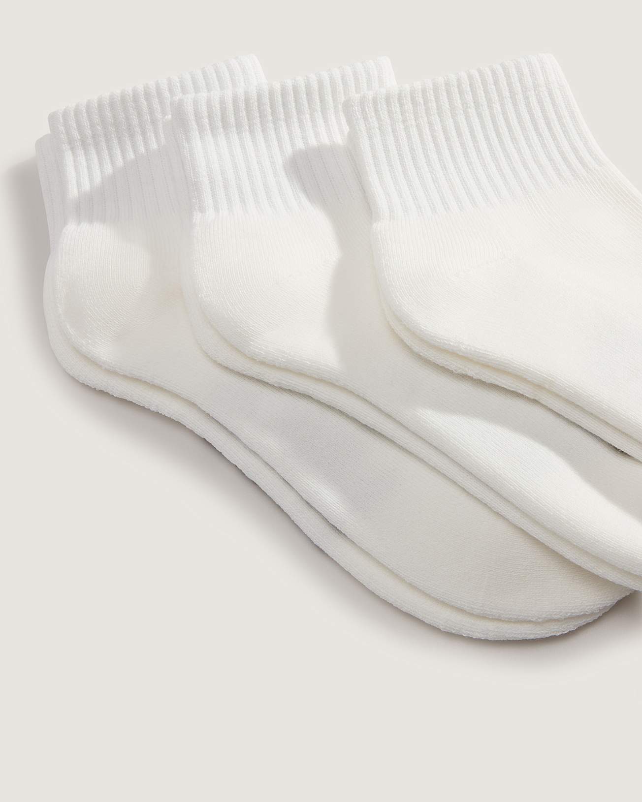 Classic Quarter Crew Socks (3 pairs) - 3