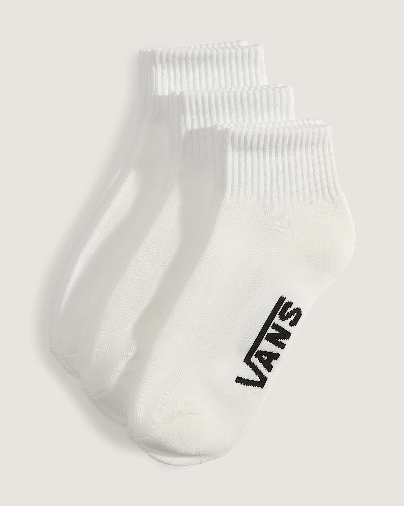 Classic Quarter Crew Socks (3 pairs) - 1