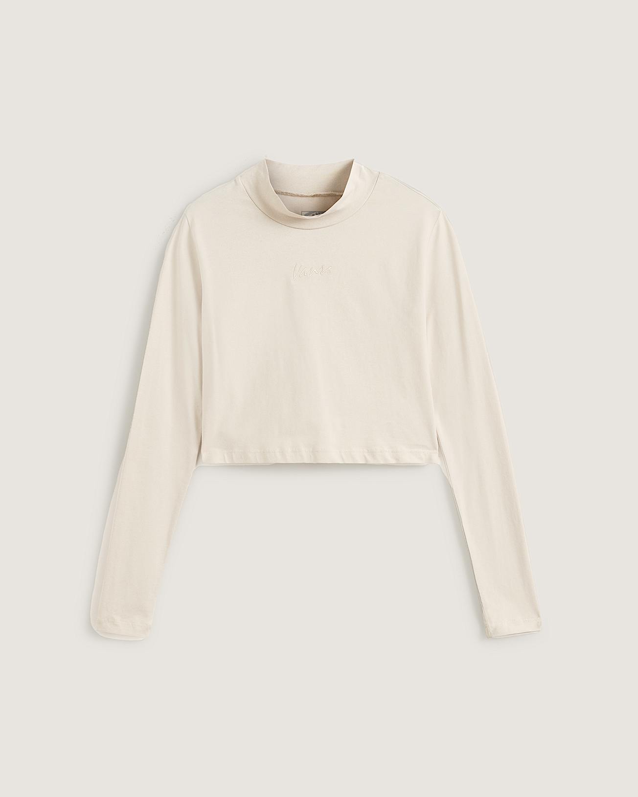 Script Mini Mock TShirt VANS Beige HERO