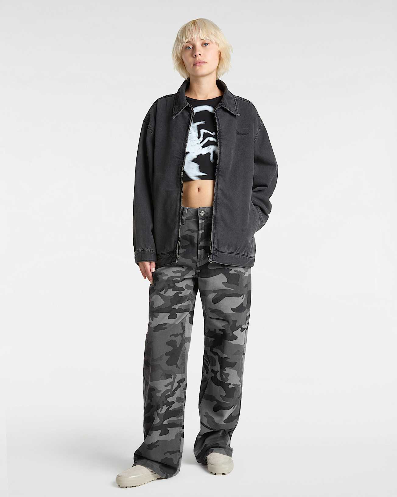 Pantalon  5 poches Sirelle Puddle VANS Noir ALT5