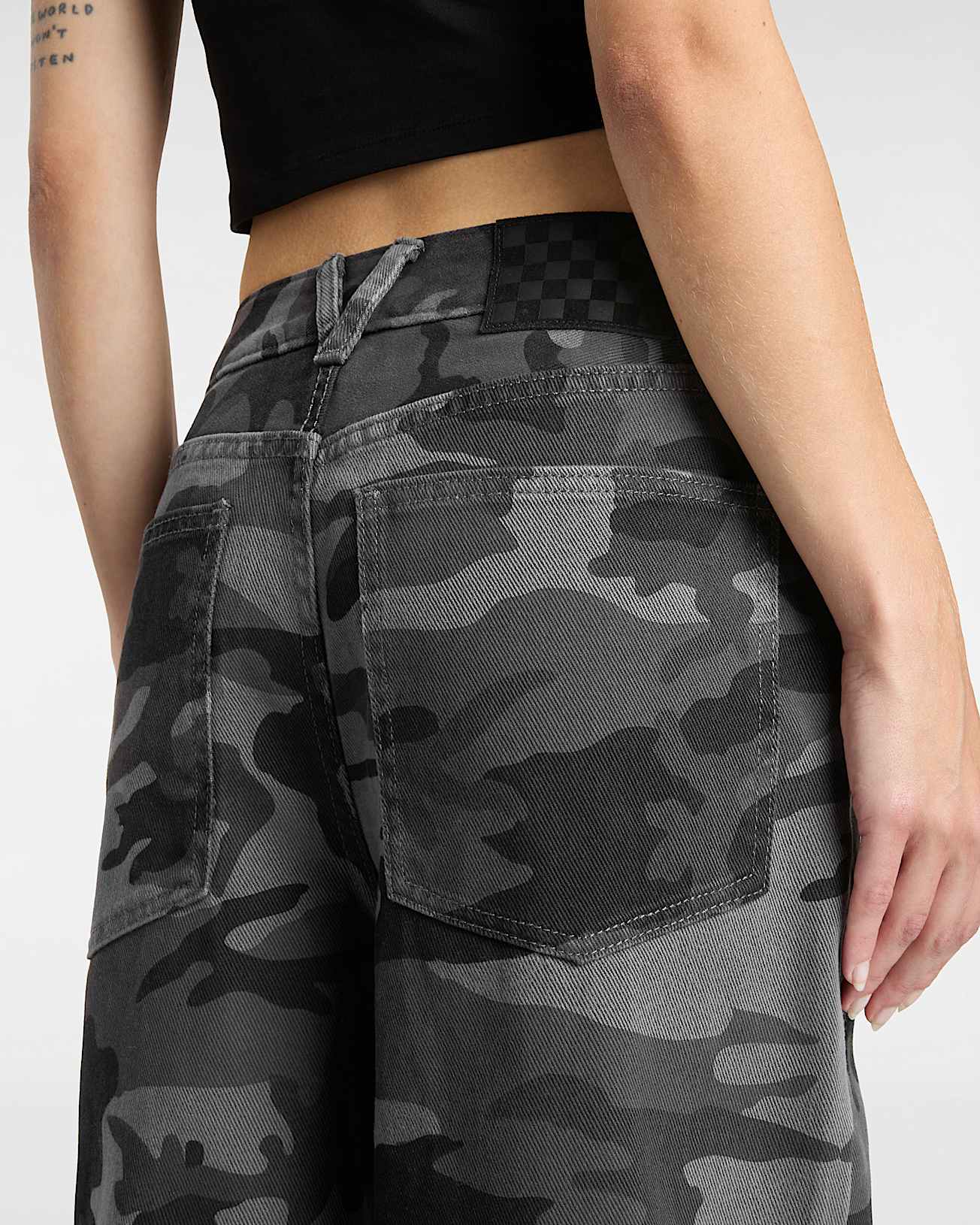 Pantalon  5 poches Sirelle Puddle VANS Noir ALT7