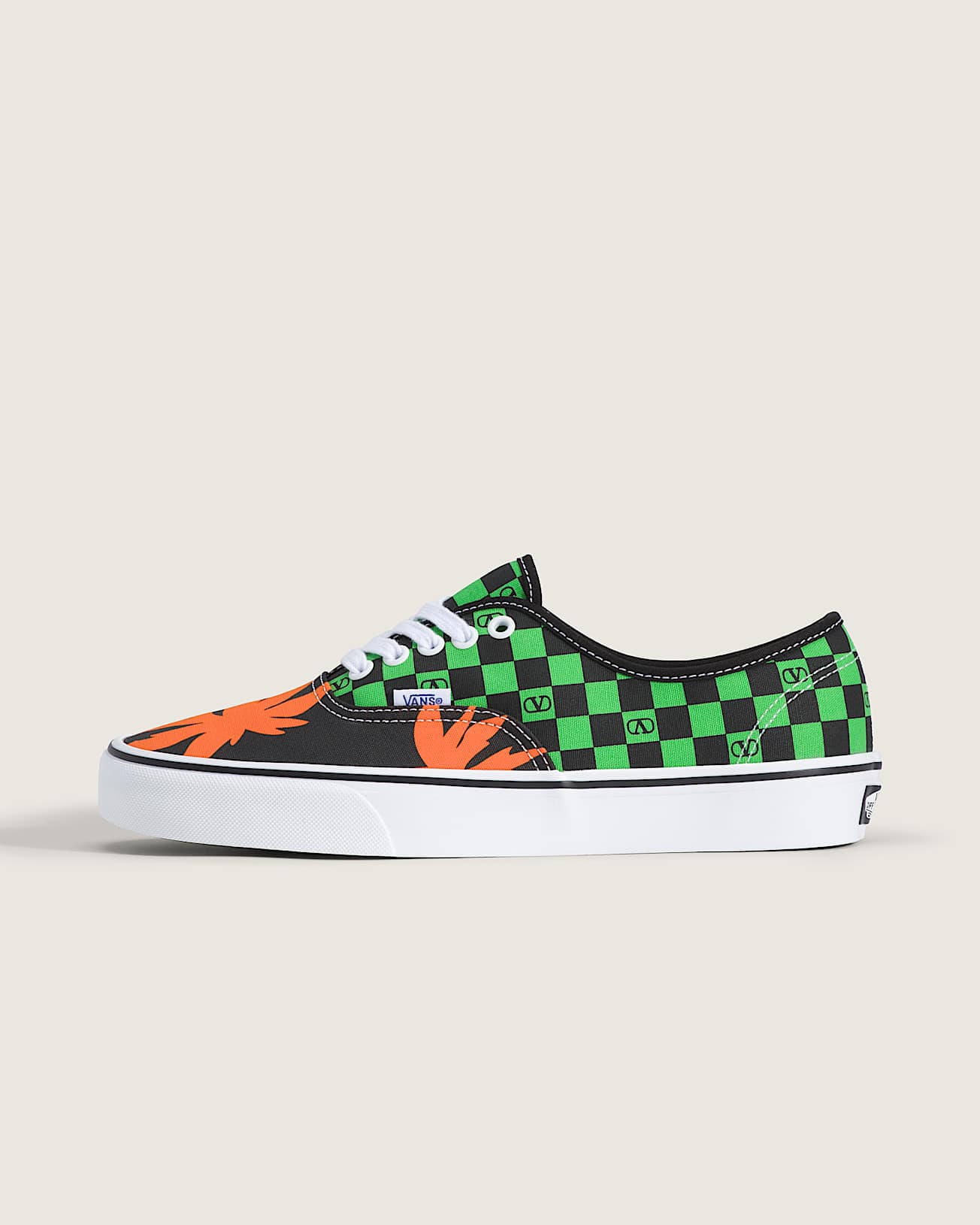 Valentino Garavani und Vans Authentic Checkerboard VANS Grn HERO