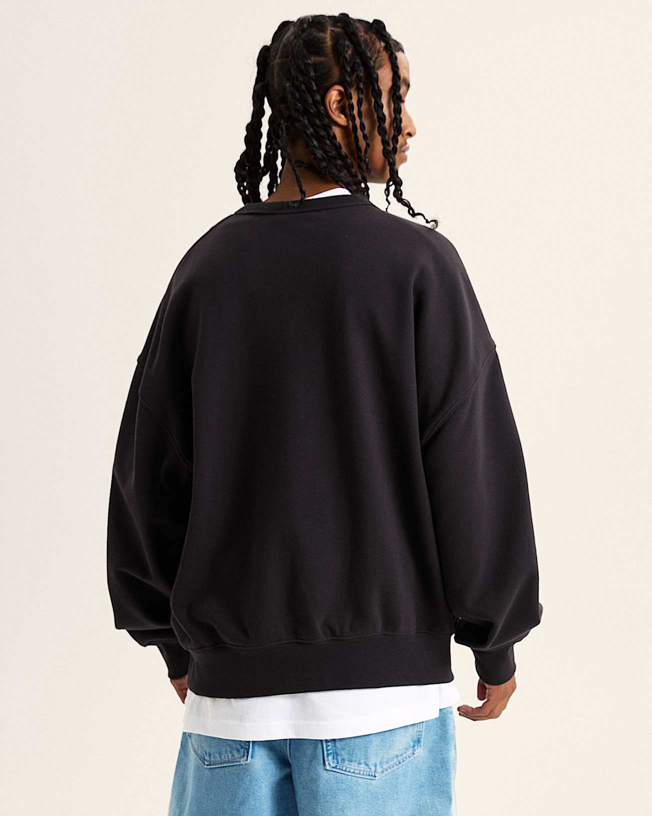 Premium Logo Crew Sweatshirt VANS Schwarz ALT3