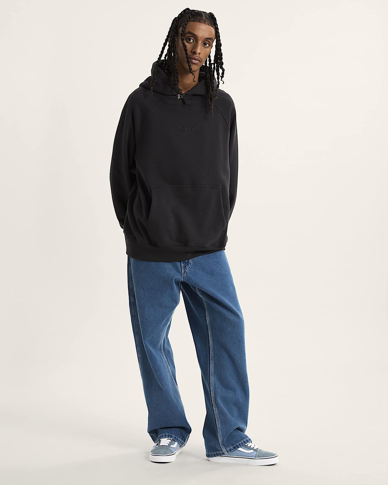 Premium Logo Hoodie VANS Schwarz ALT5