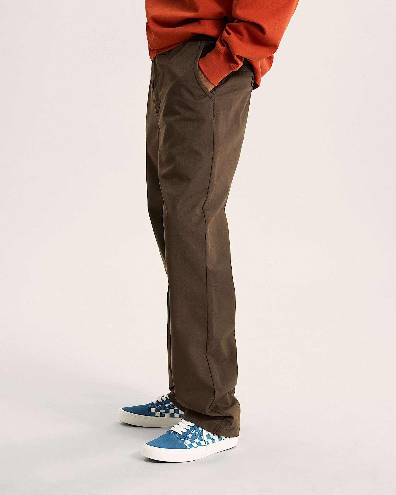 Pantaloni chino Authentic Relaxed VANS Marrone ALT4