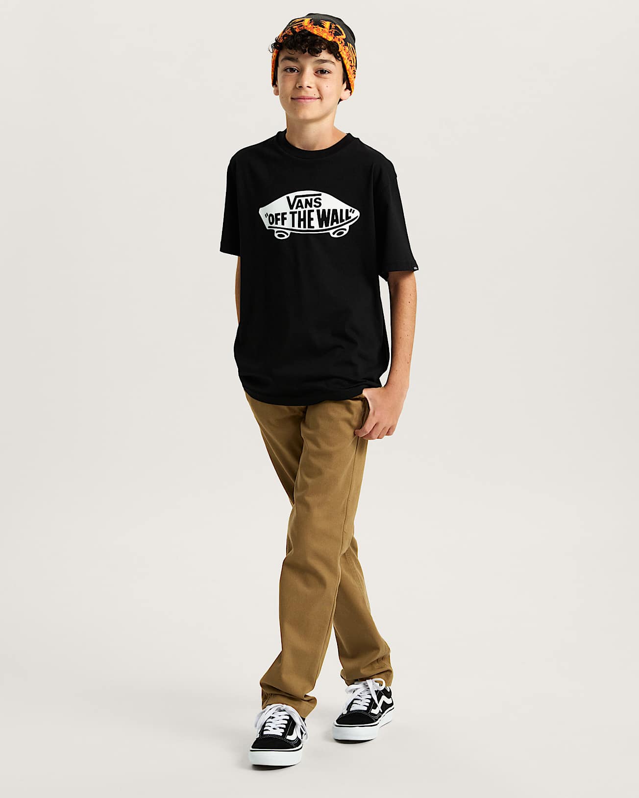 Kids Style 76 TShirt 814 years VANS Black ALT4