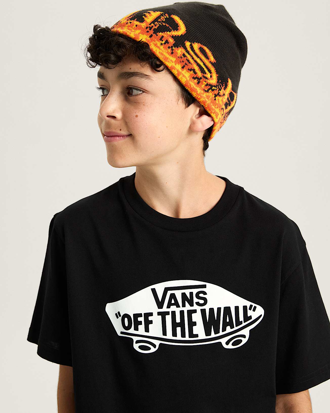 Kids Style 76 TShirt 814 years VANS Black ALT5