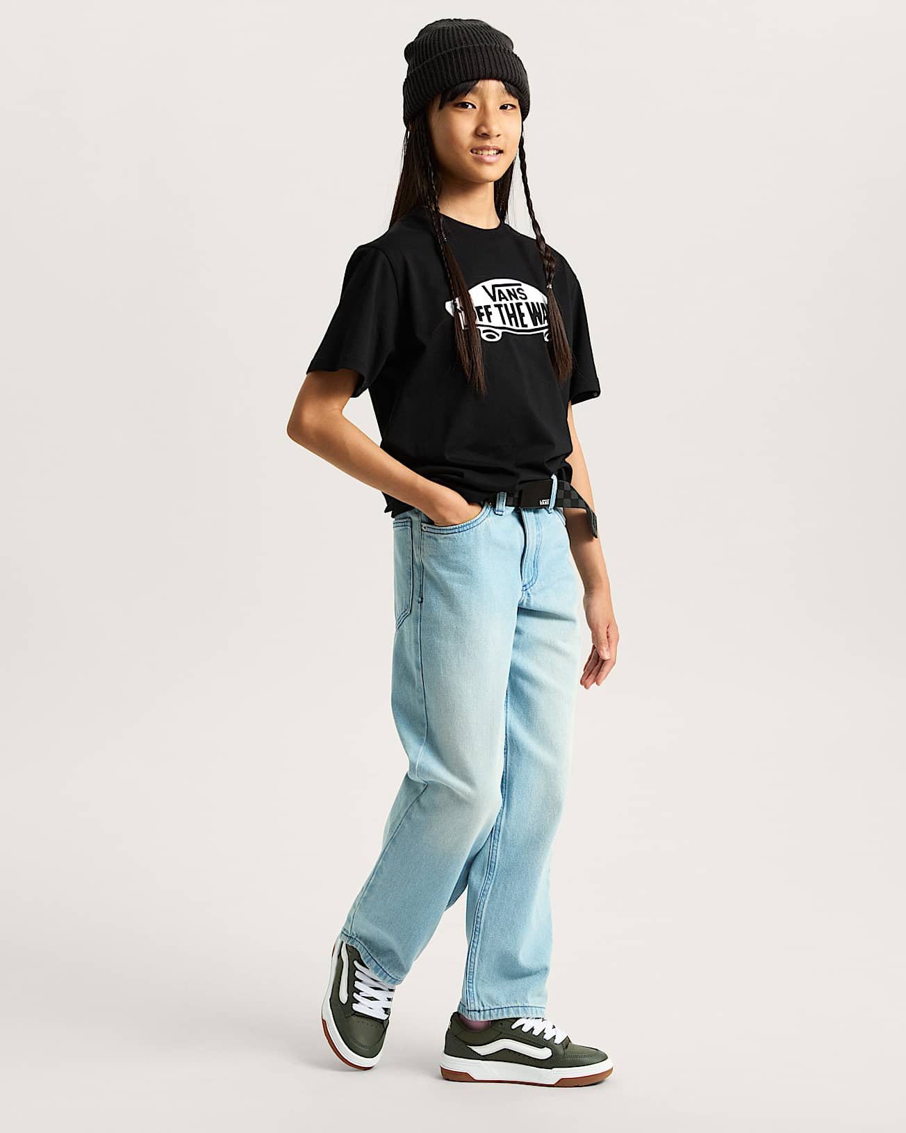 Kids Style 76 TShirt 814 years VANS Black ALT8