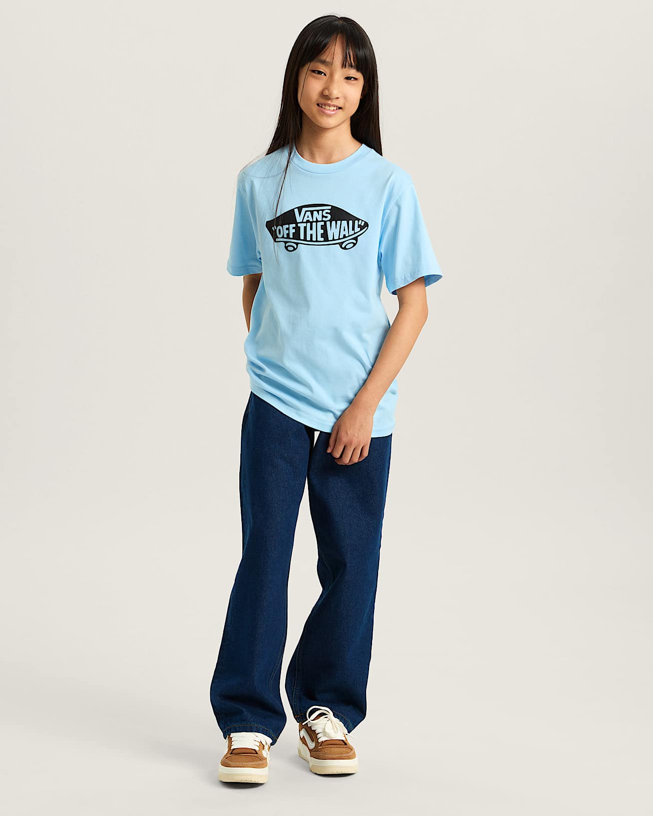 Kids Style 76 TShirt 814 Years VANS Blue ALT7