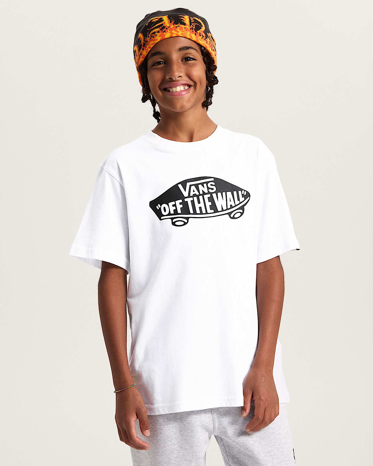 Tshirt Style 76 Enfant 814 ans VANS Blanc ALT2