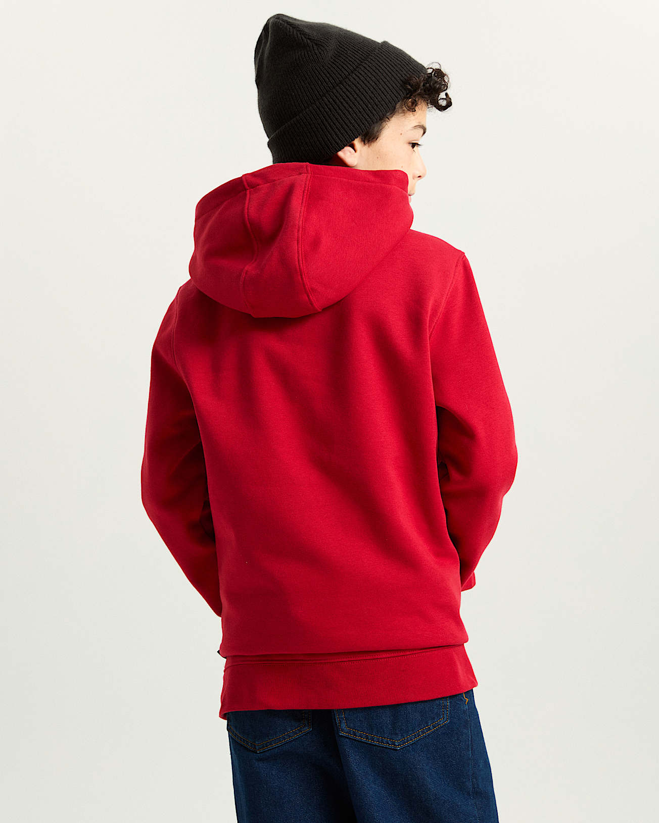 Sweat  capuche Style 76 Ado 814 ans VANS Rouge ALT3