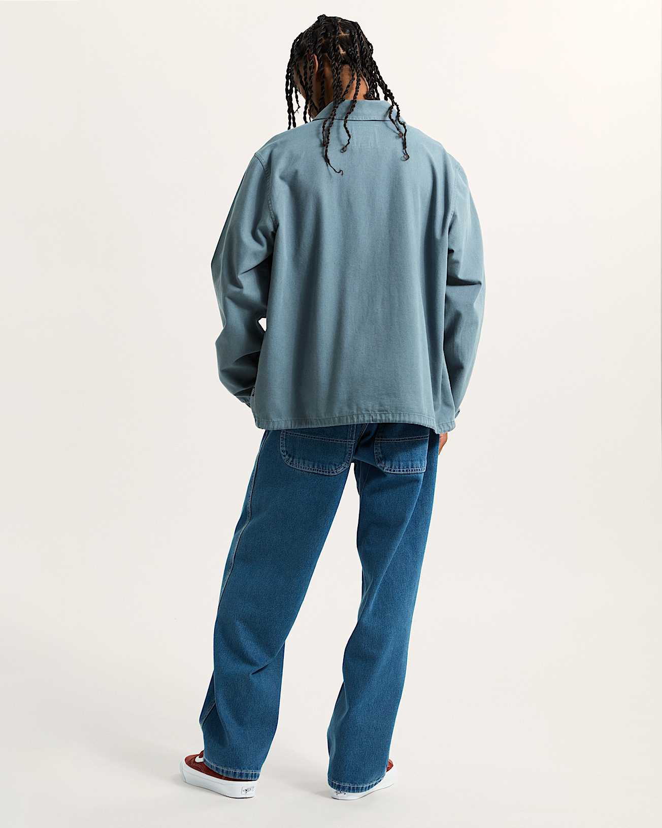 Skate Check-5 Loose Denim Trousers - 6