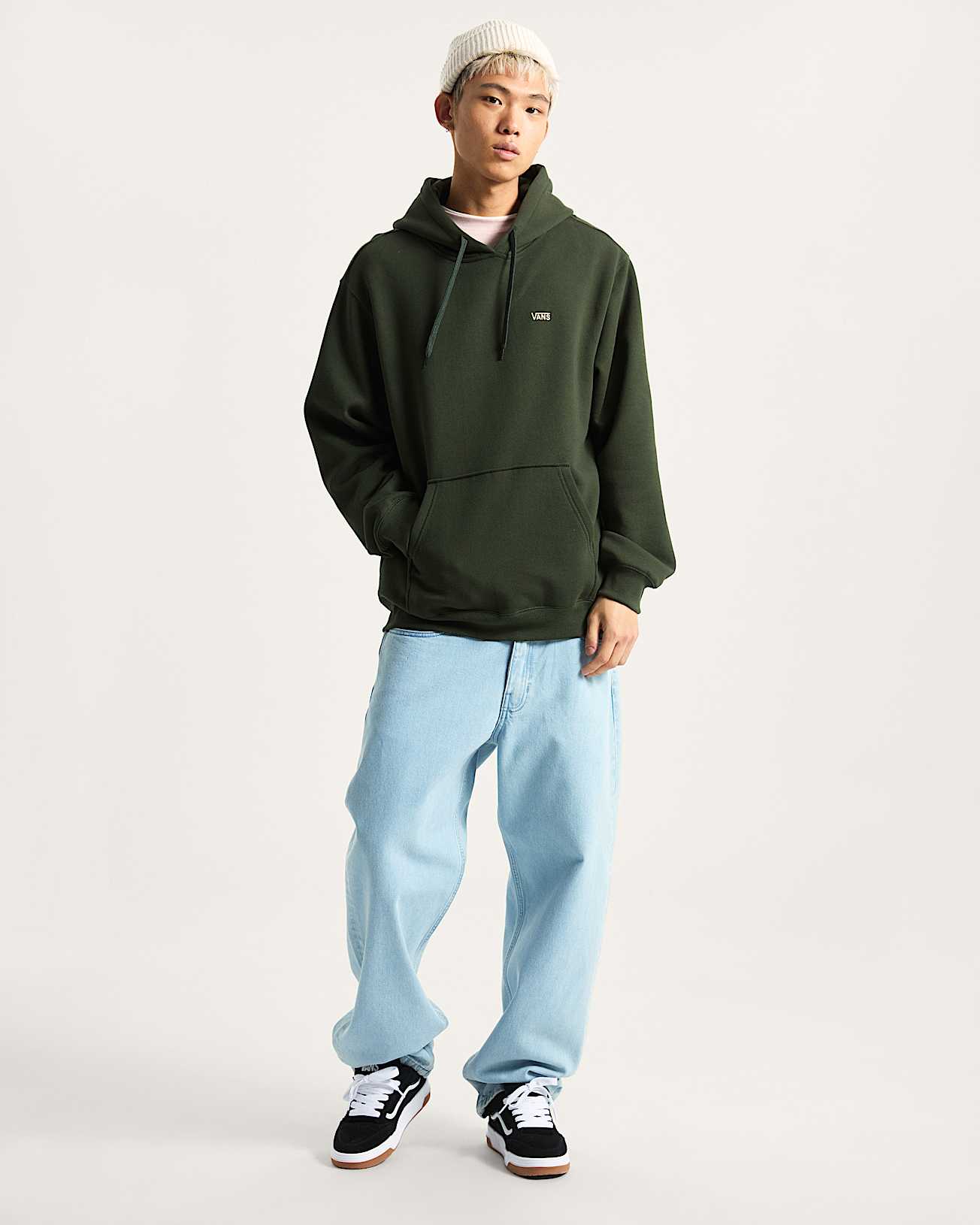 Left Chest II Hoodie VANS Grn ALT4