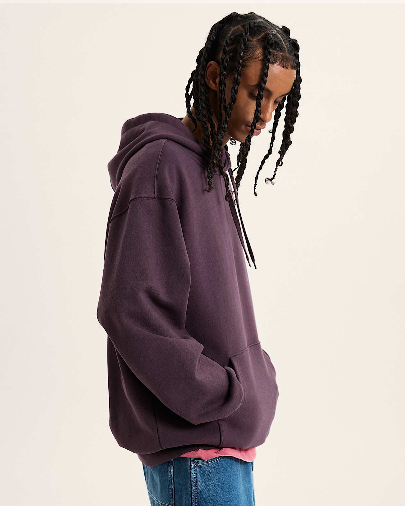 Style 76 Loose Fit Hoodie VANS Blau ALT4