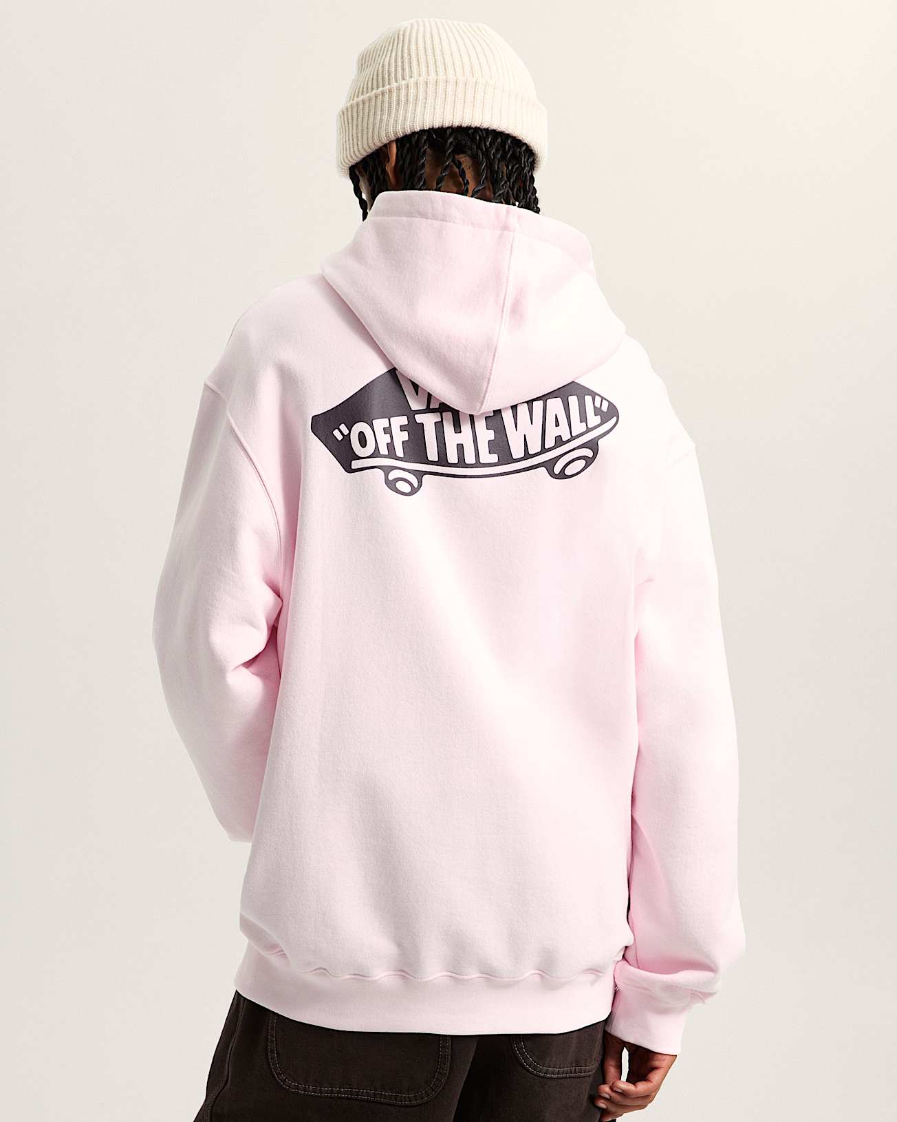 Sweat  capuche Style 76 VANS Rose ALT3
