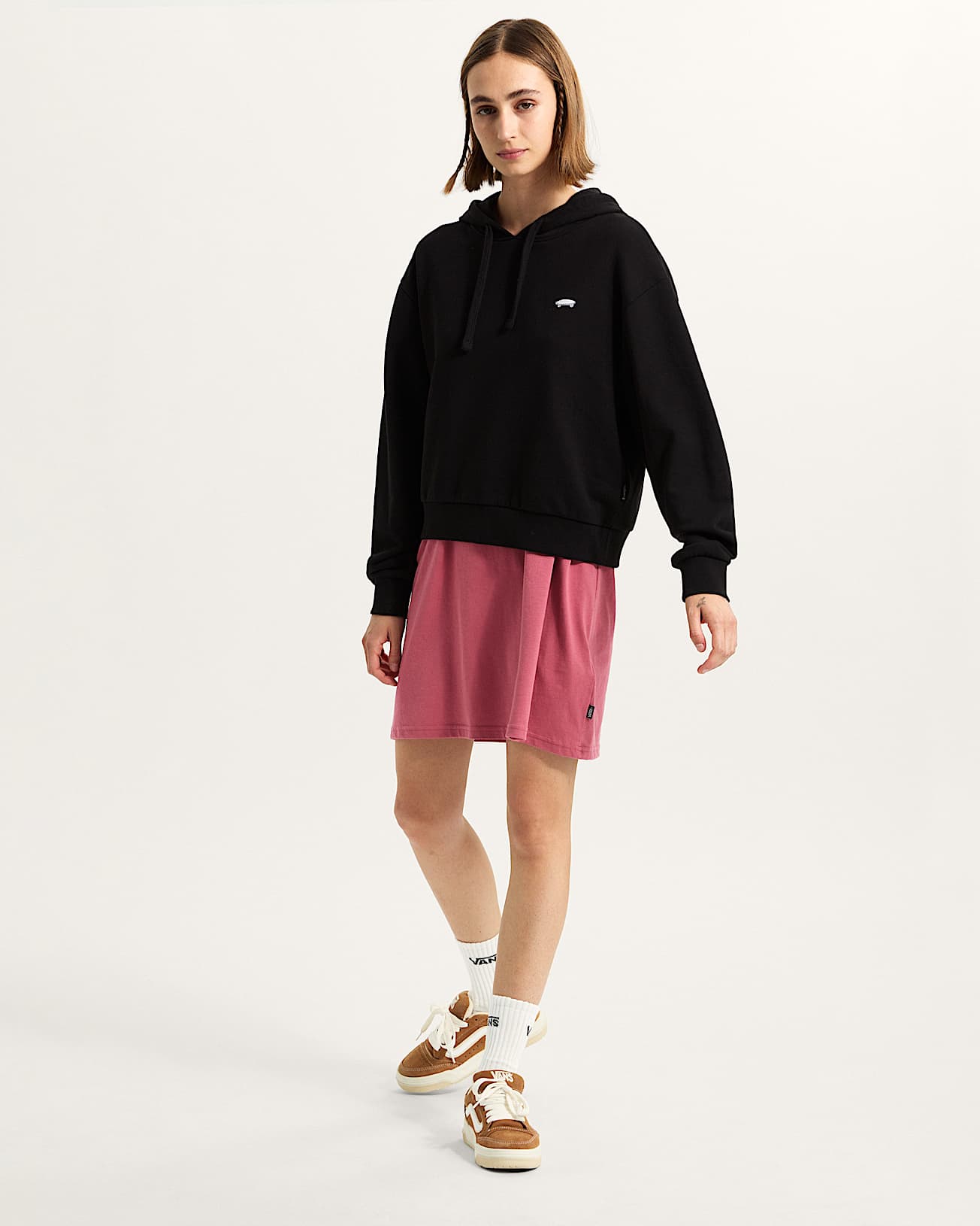 Felpa con cappuccio Salton VANS Nero ALT4