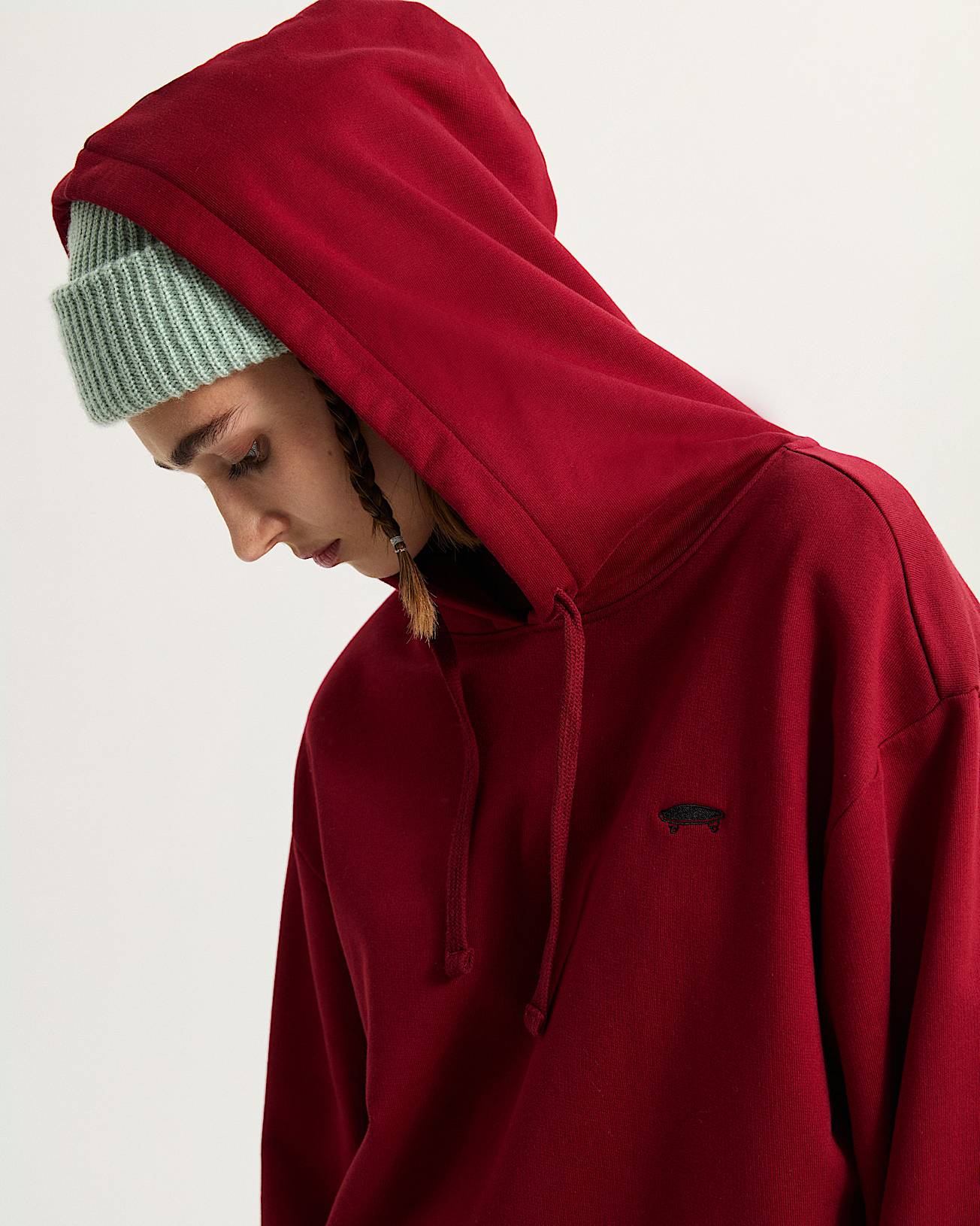 Sweat  capuche Salton VANS Bordeaux ALT6