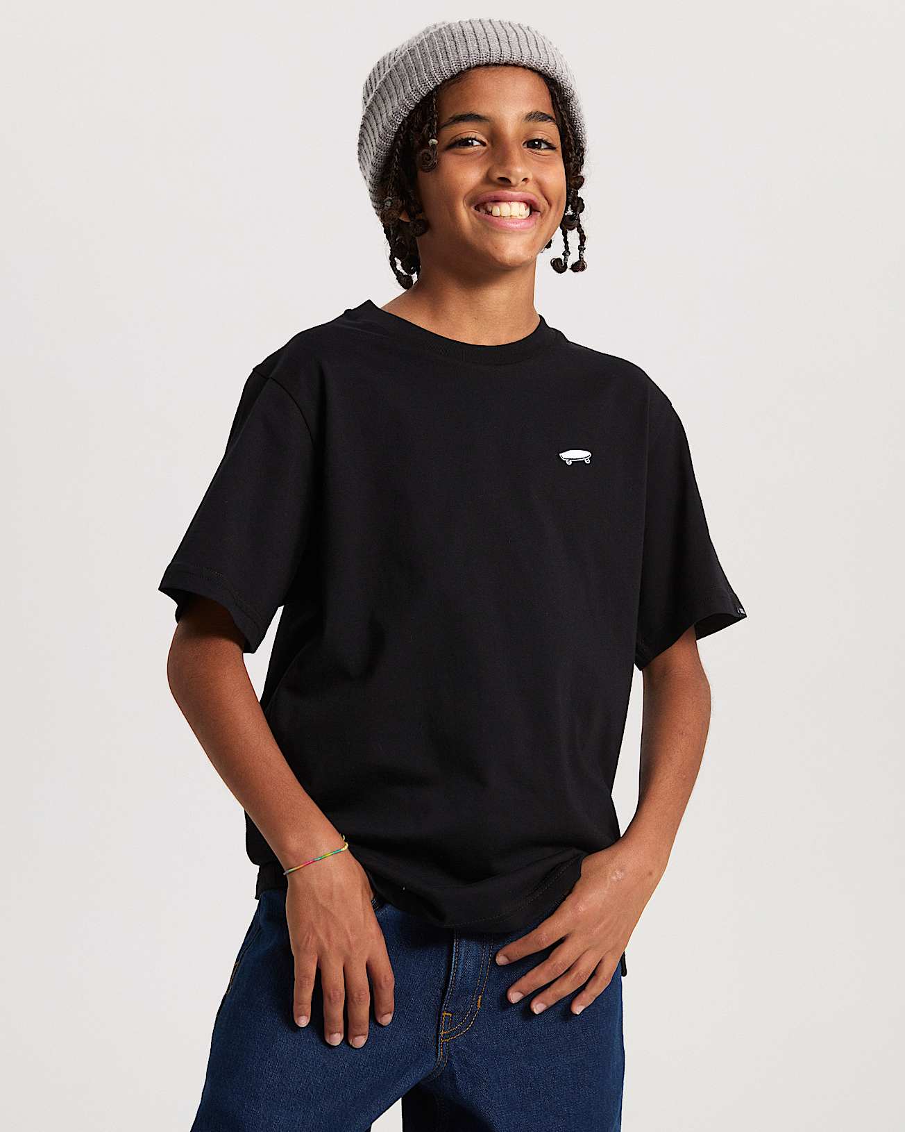 Kinder Salton TShirt 814 Jahre VANS Schwarz ALT2