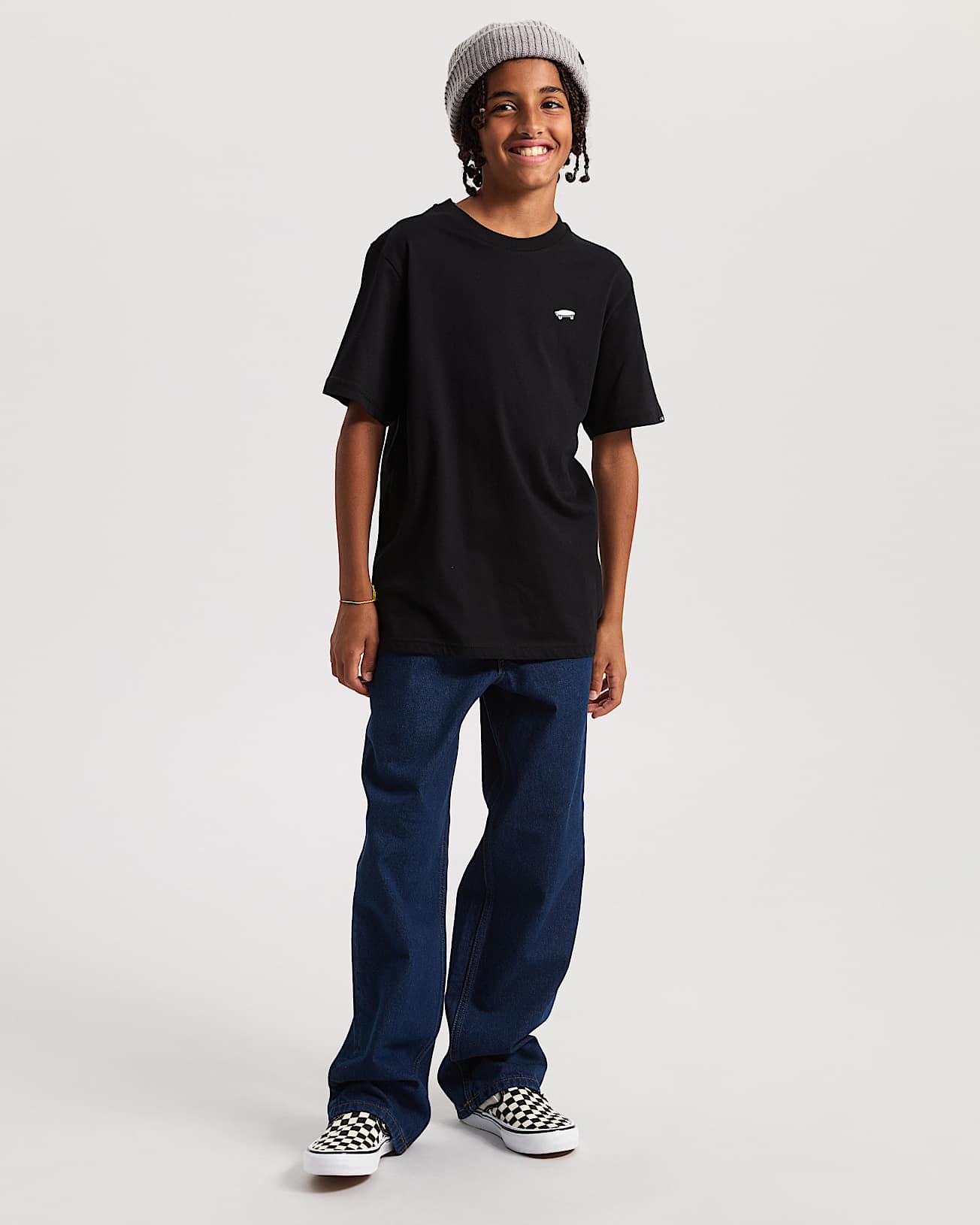 Kinder Salton TShirt 814 Jahre VANS Schwarz ALT4