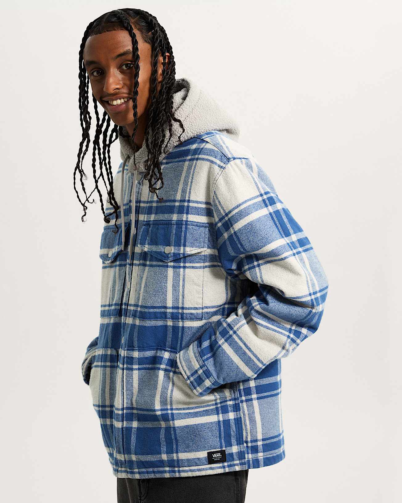 Kurtka koszulowa z kapturem Piedmont Plaid - 5