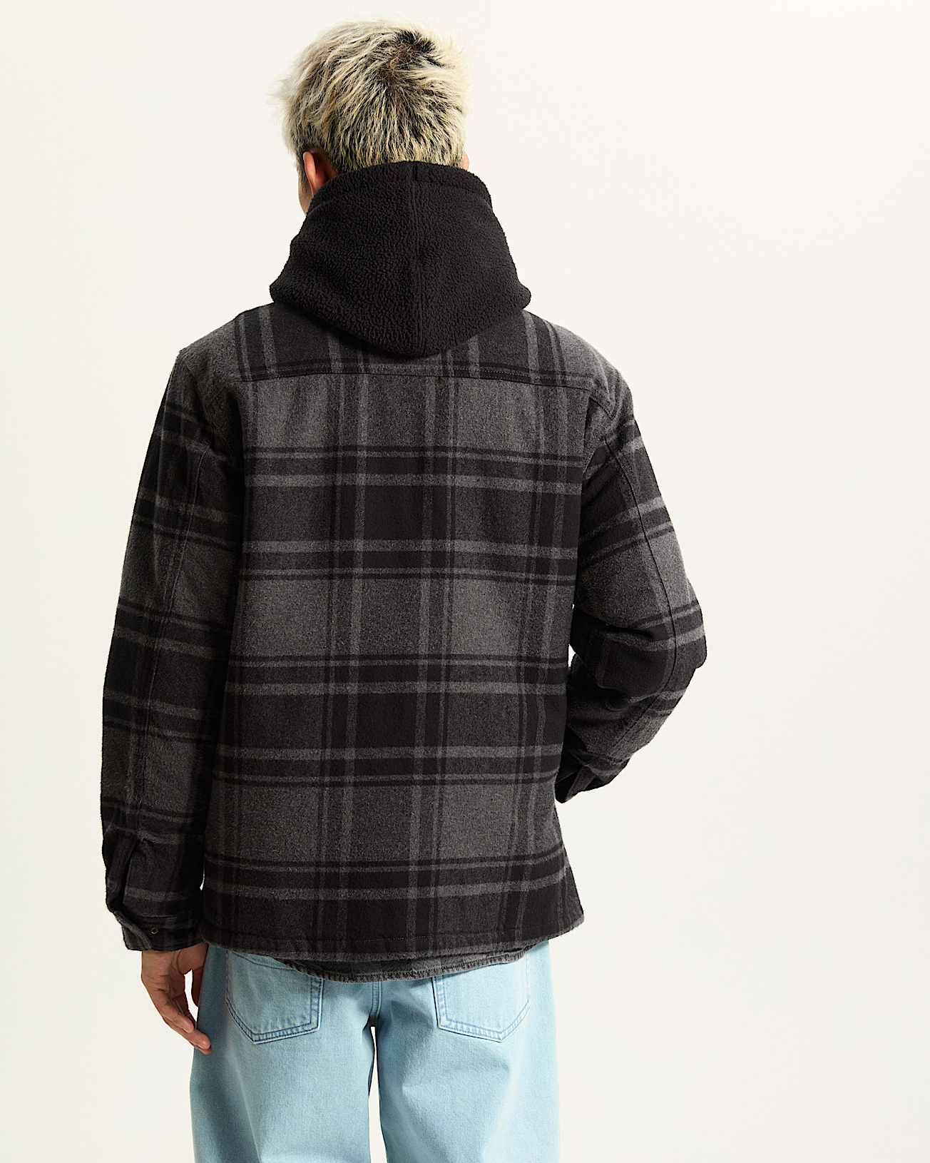 Kurtka koszulowa z kapturem Piedmont Plaid - 4