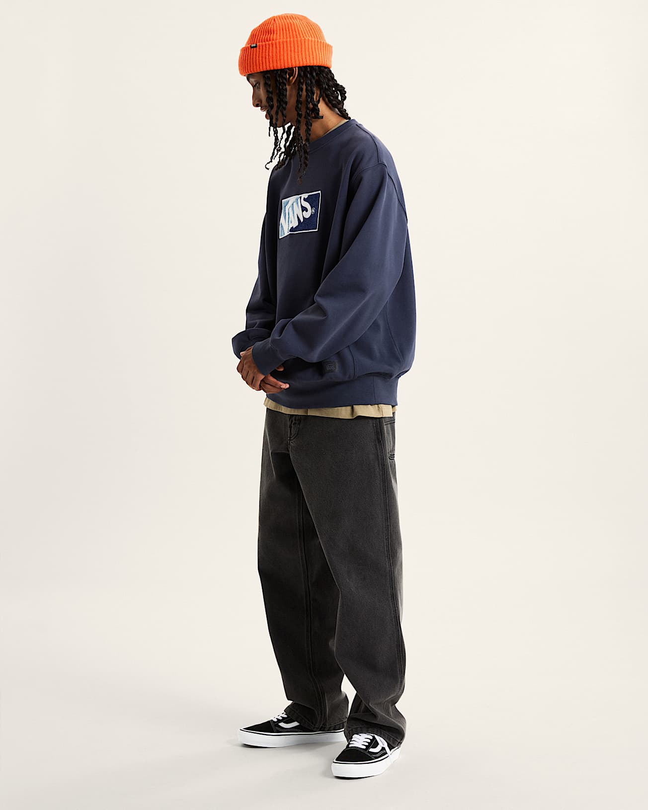 Sweter 2-Tone Crew - 6