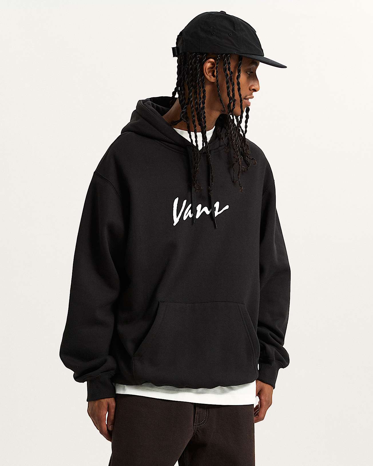 Scripted Vans Pullover Hoodie VANS Black ALT2