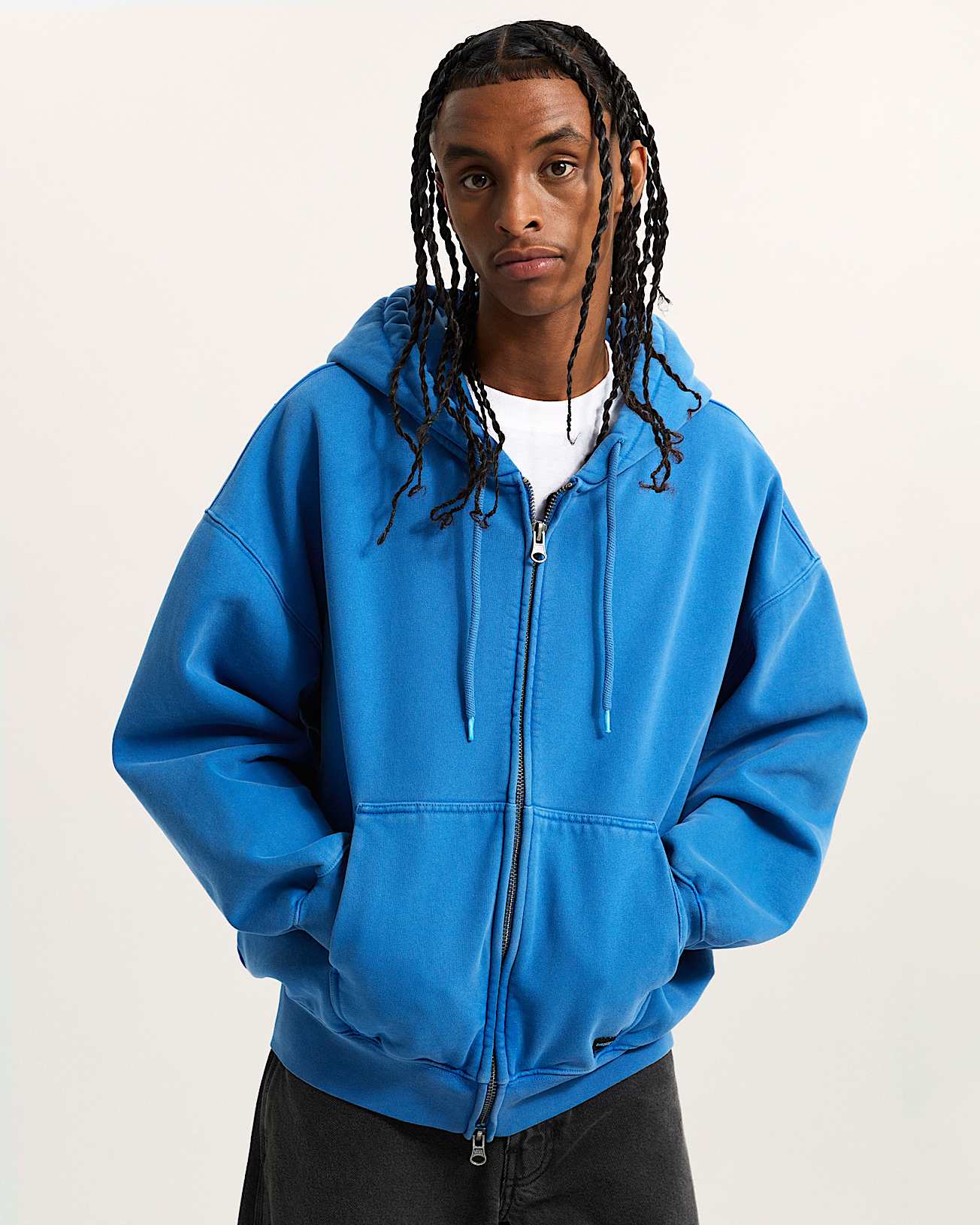 Premium Hoodie mit Reiverschluss VANS Blau ALT2