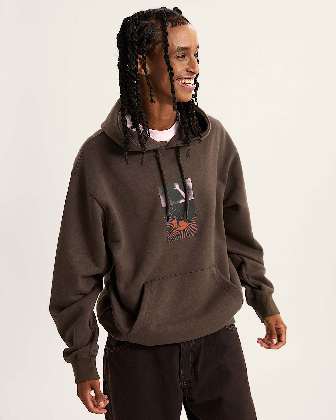 Transcend Hoodie VANS Braun ALT2
