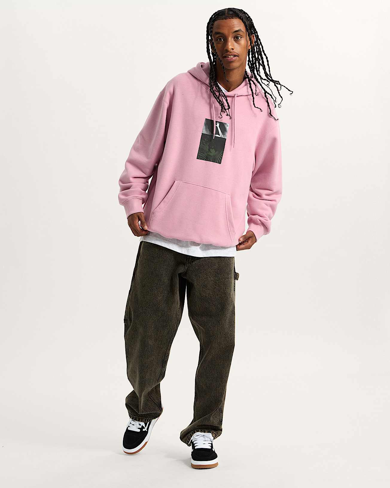 Sudadera con capucha Transcend VANS Rosa ALT5
