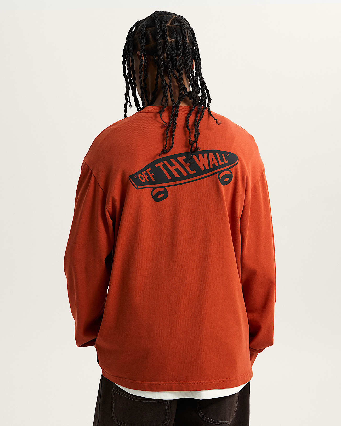 Premium LangarmTShirt mit Grafik VANS Orange ALT3