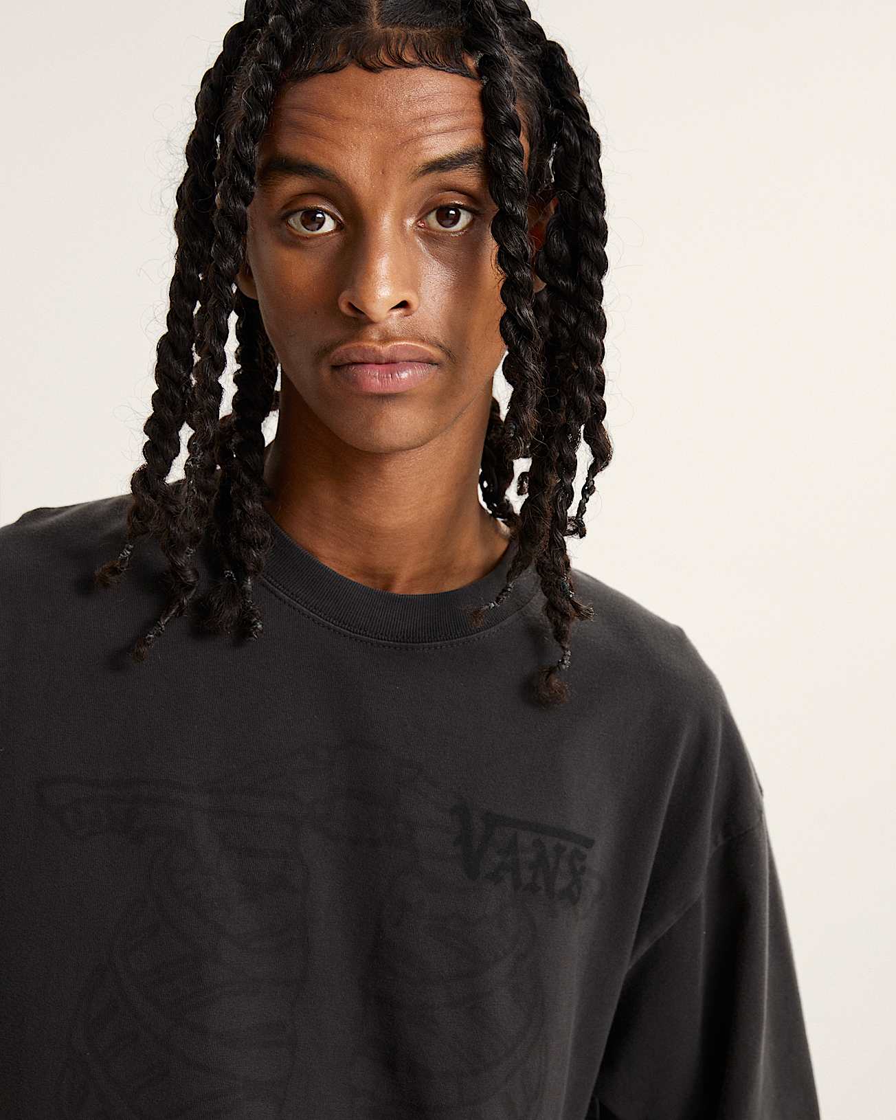 Ribcage Reversible TShirt VANS Black ALT5