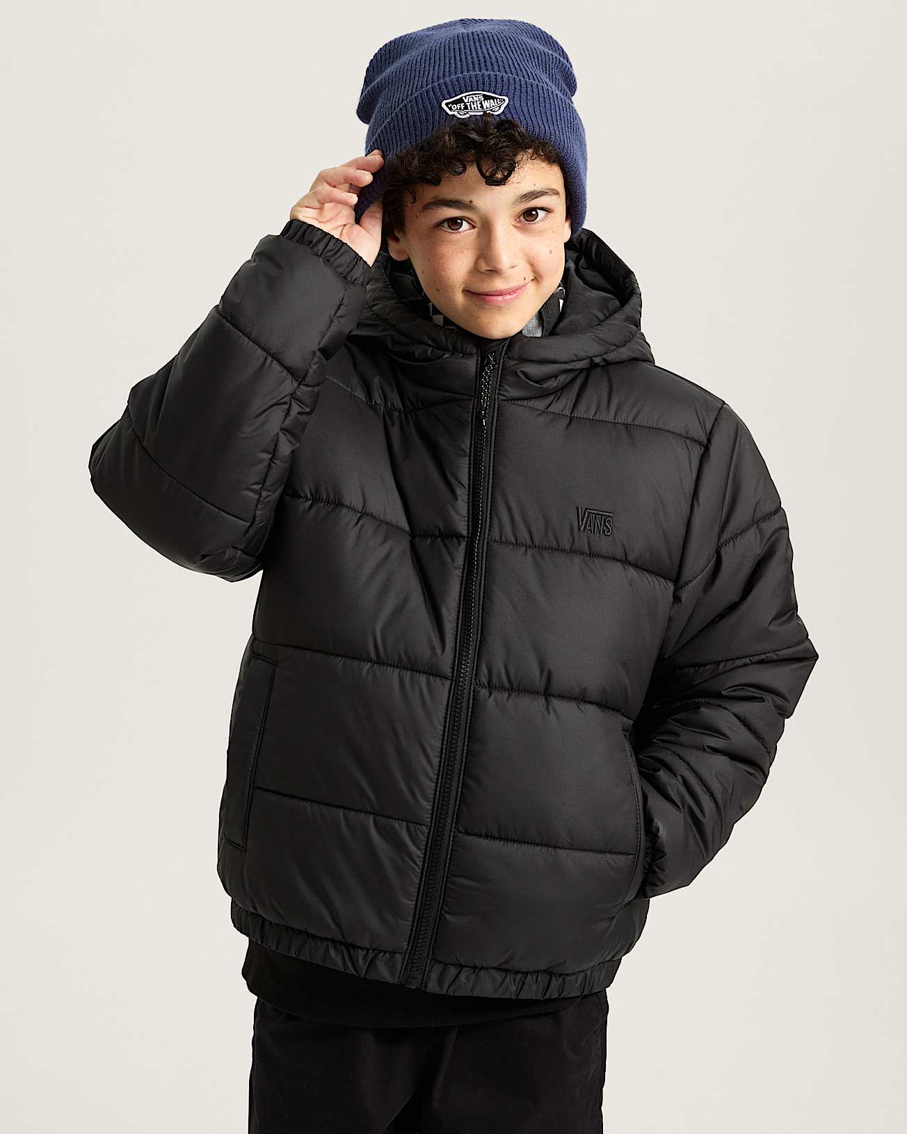 Cazadora acolchada  Hillgate VANS Negro ALT2