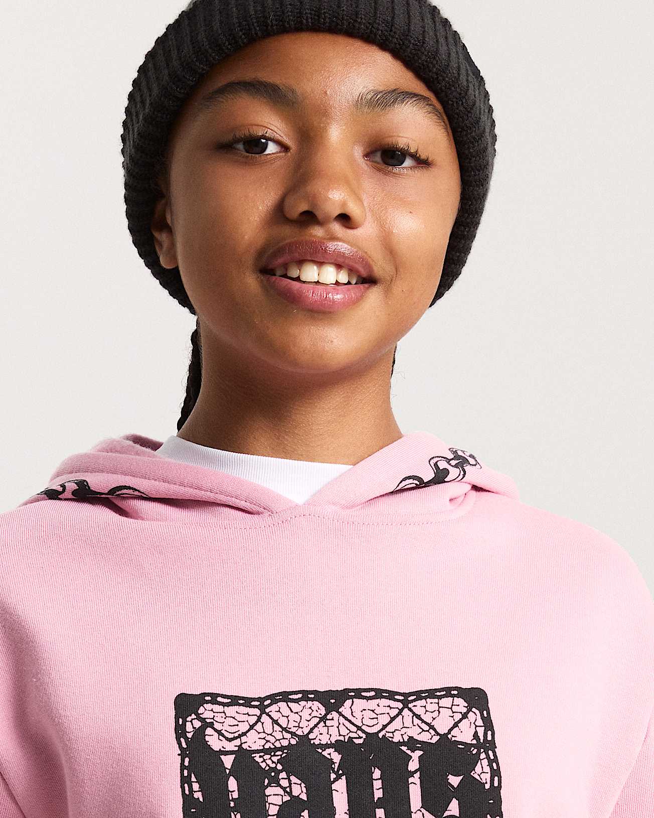 Kleine Kinder The Chain Hoodie VANS Rosa ALT5