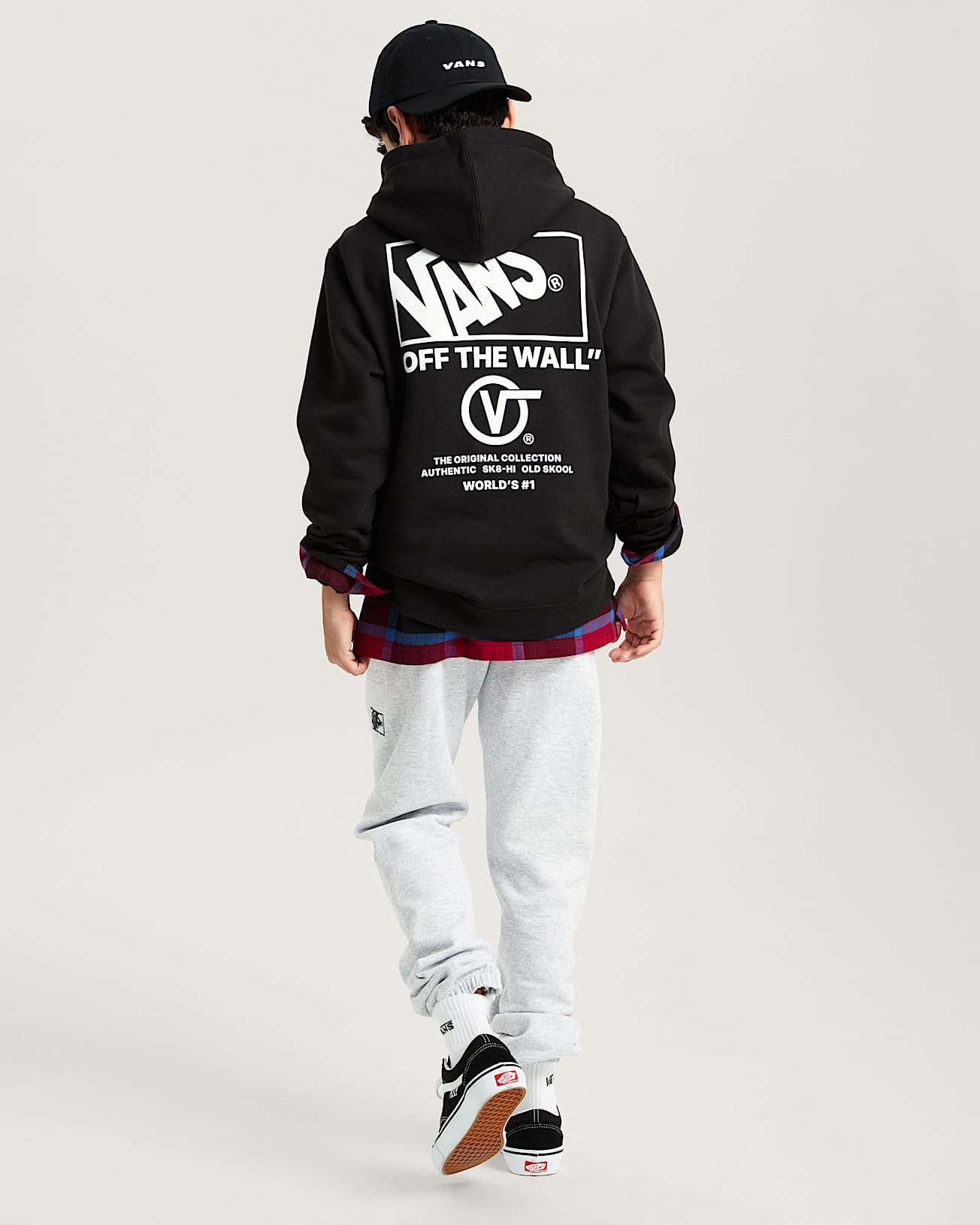 Sweat  Capuche Stockpile Enfant 814 ans VANS Noir ALT4