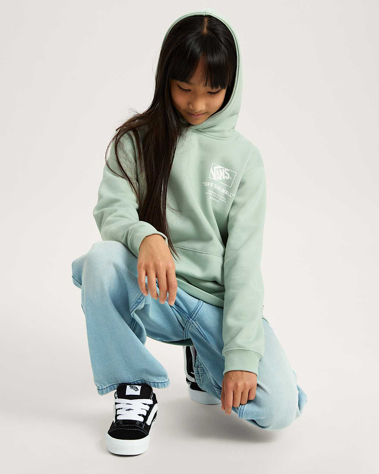 Kids Stockpile Pullover Hoodie 814 Years VANS Blue ALT12