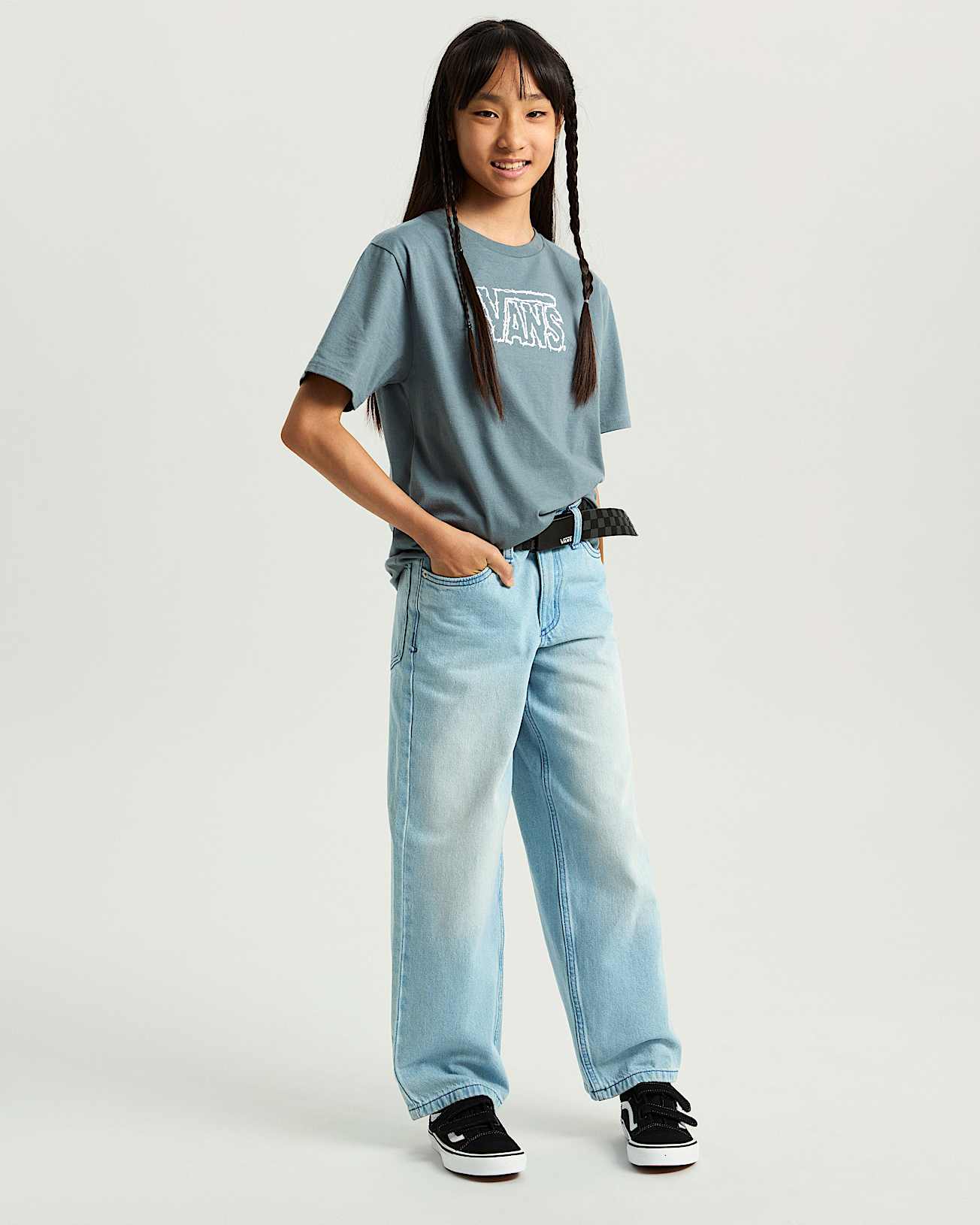 Kinder Cactus Wire TShirt 814 Jahre VANS Grau ALT8