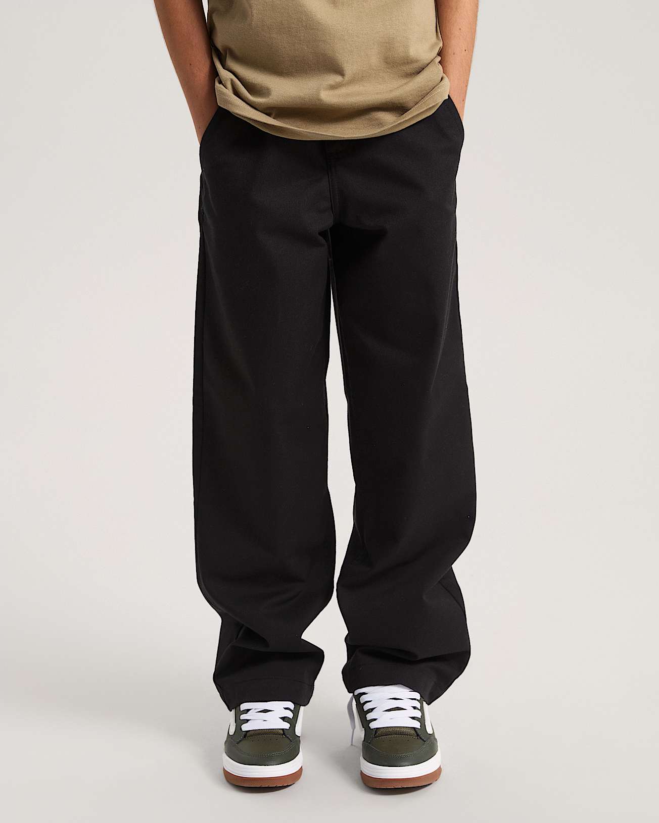 Kinder Authentic Loose Chinohose 814 Jahre VANS Schwarz ALT2