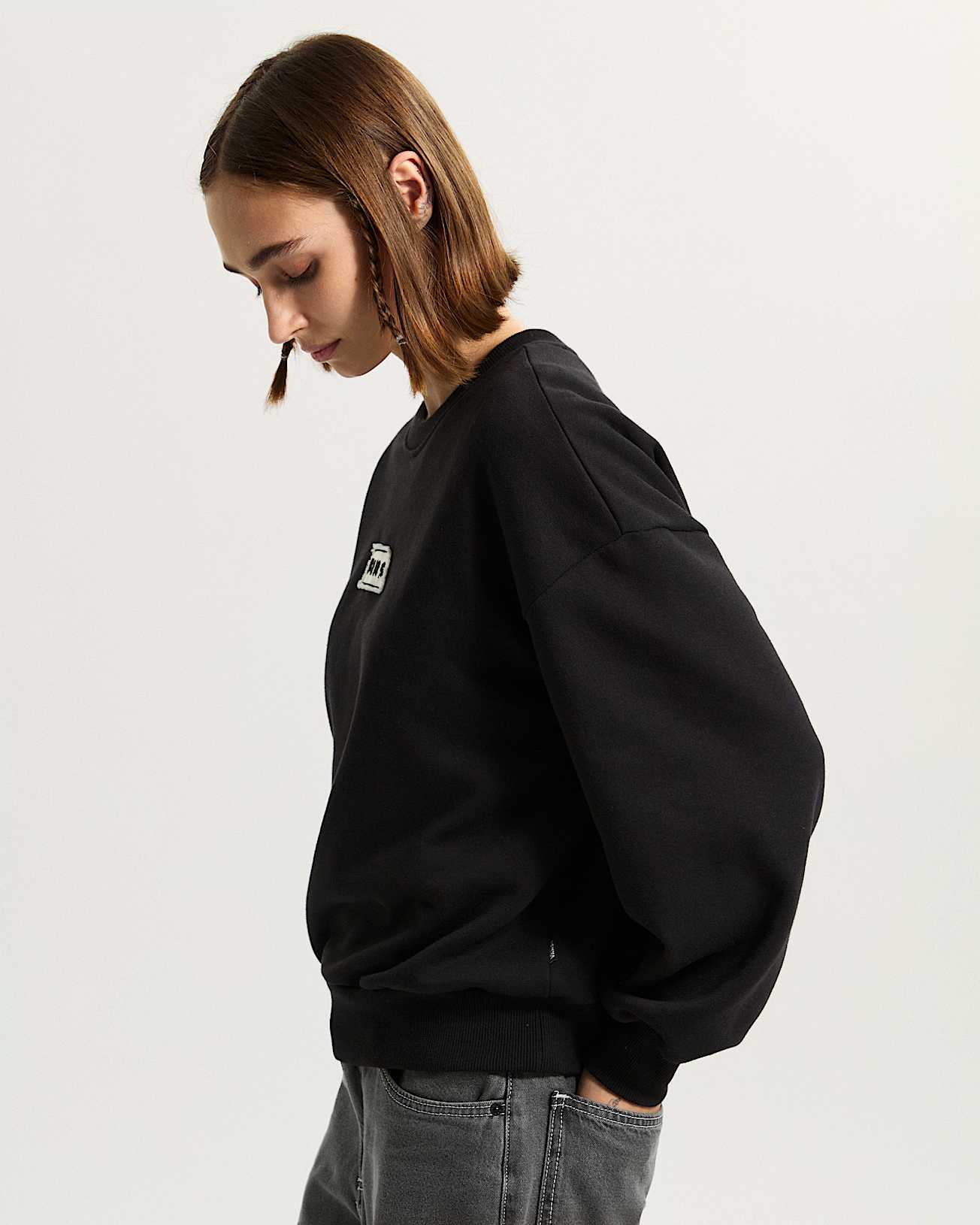 Sweat Upworn Retro Crew VANS Noir ALT4