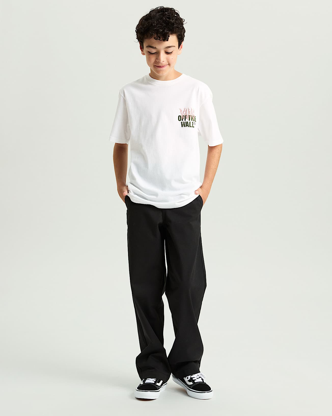 Tshirt Metal Wall Ado 814 ans VANS Blanc ALT4