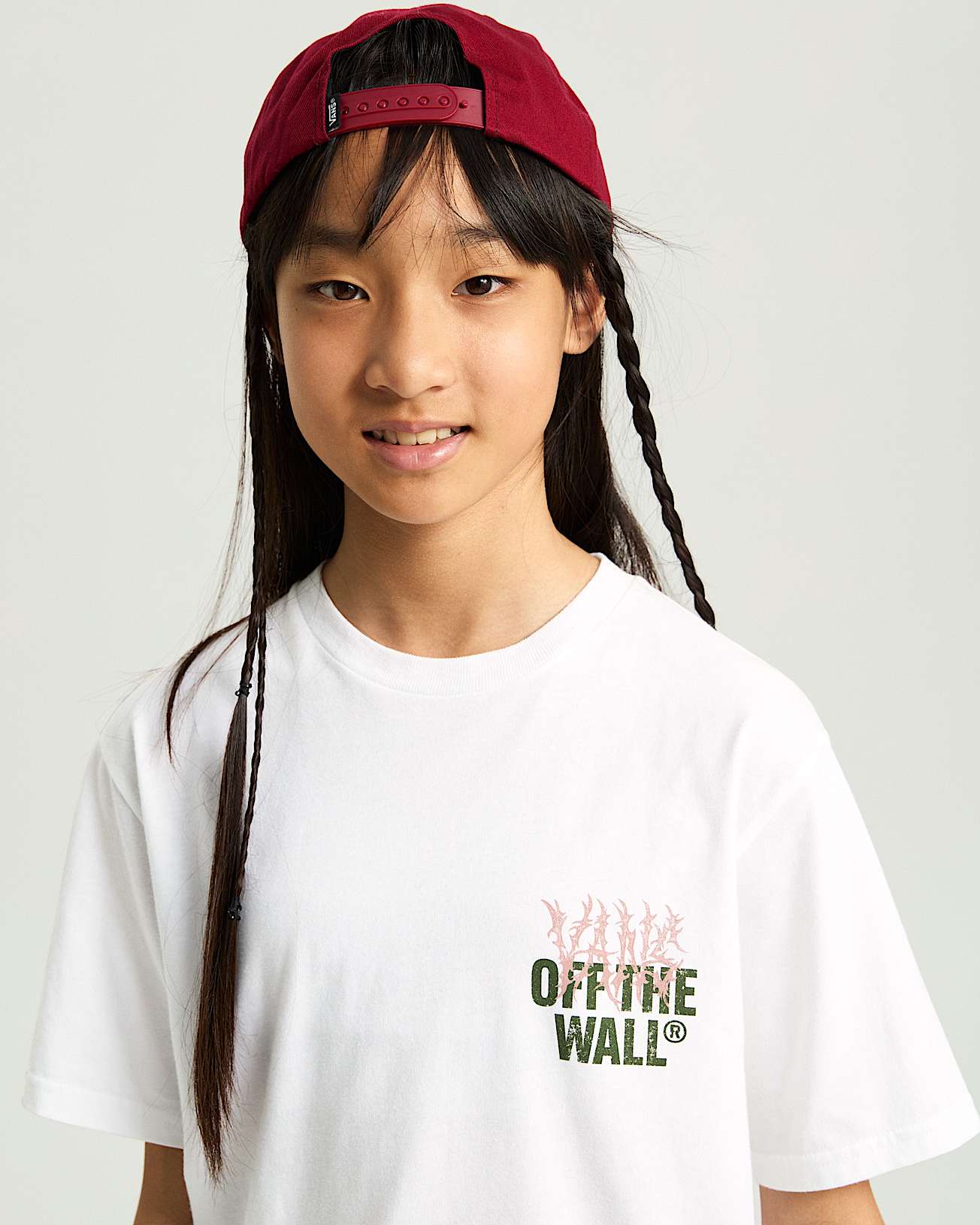 Tshirt Metal Wall Ado 814 ans VANS Blanc ALT9