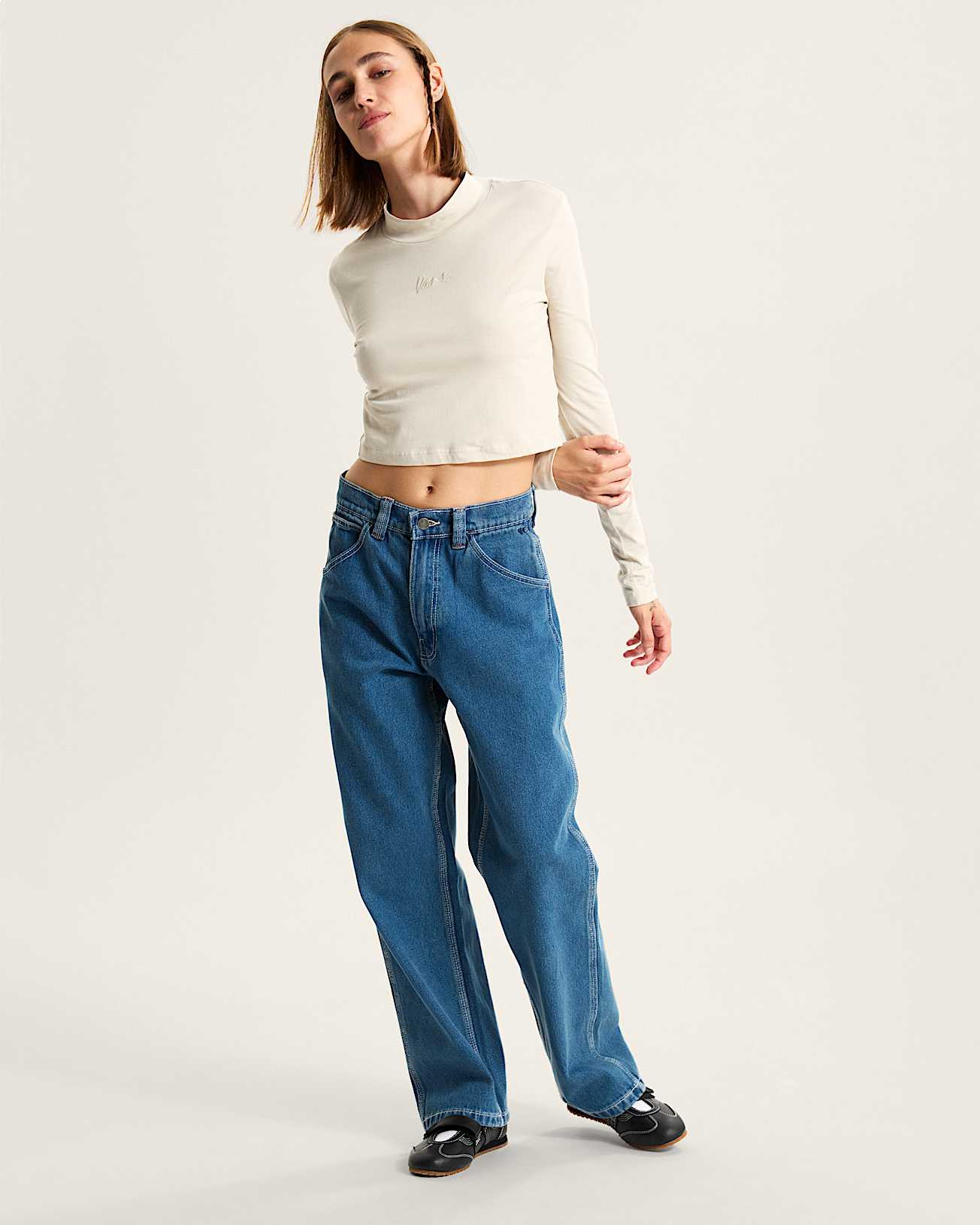 Script Mini Mock Tee - 6