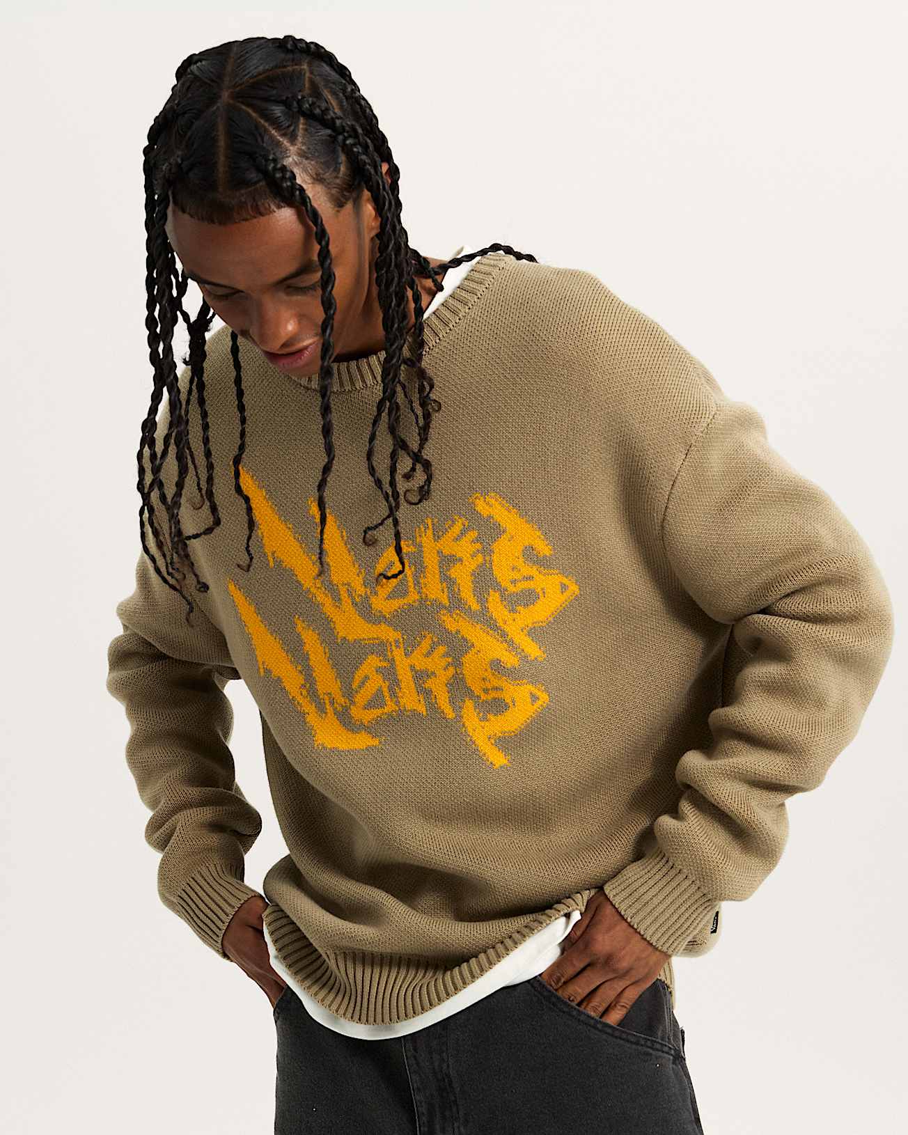 Raw Instinct Sweatshirt VANS Braun ALT2