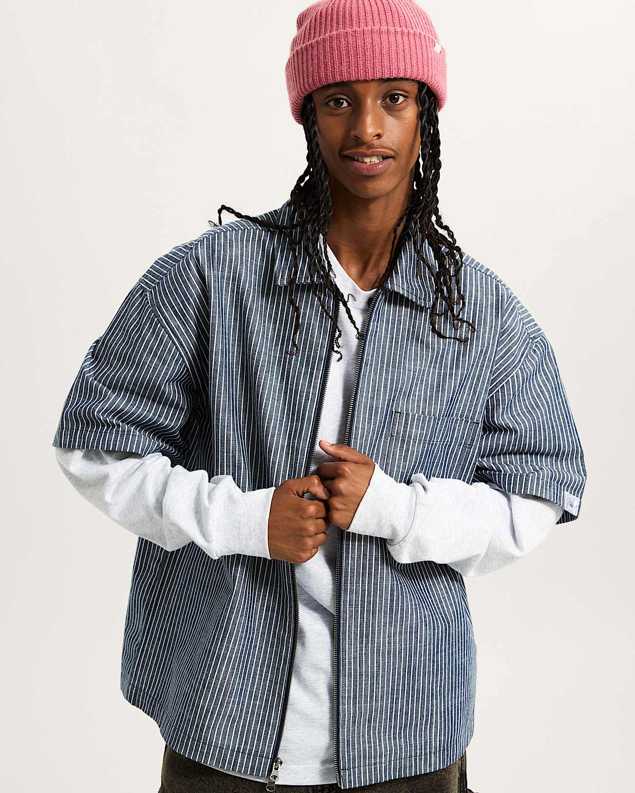 Raw Instinct Woven Shirt VANS Navy ALT2