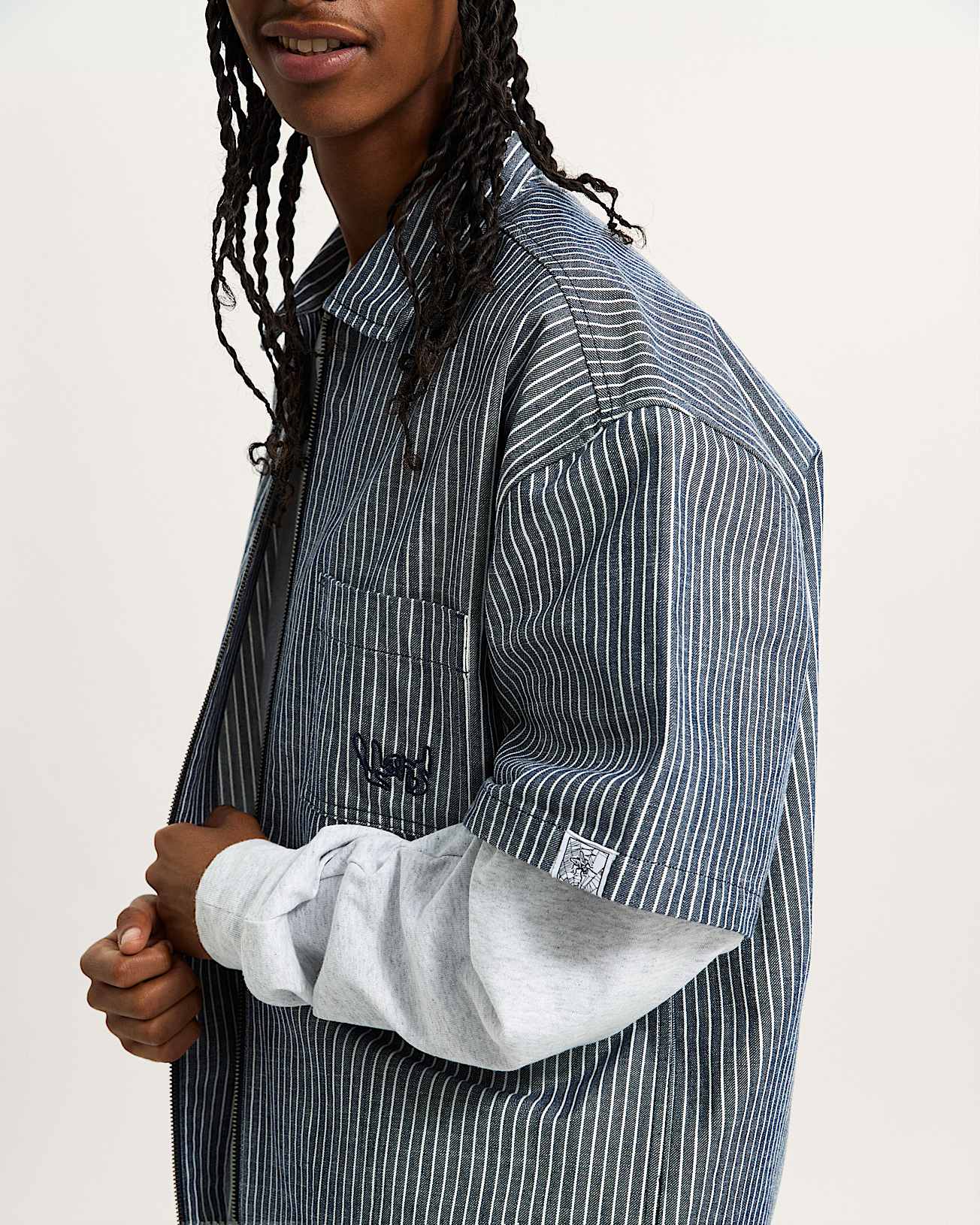 Raw Instinct Woven Shirt VANS Navy ALT5