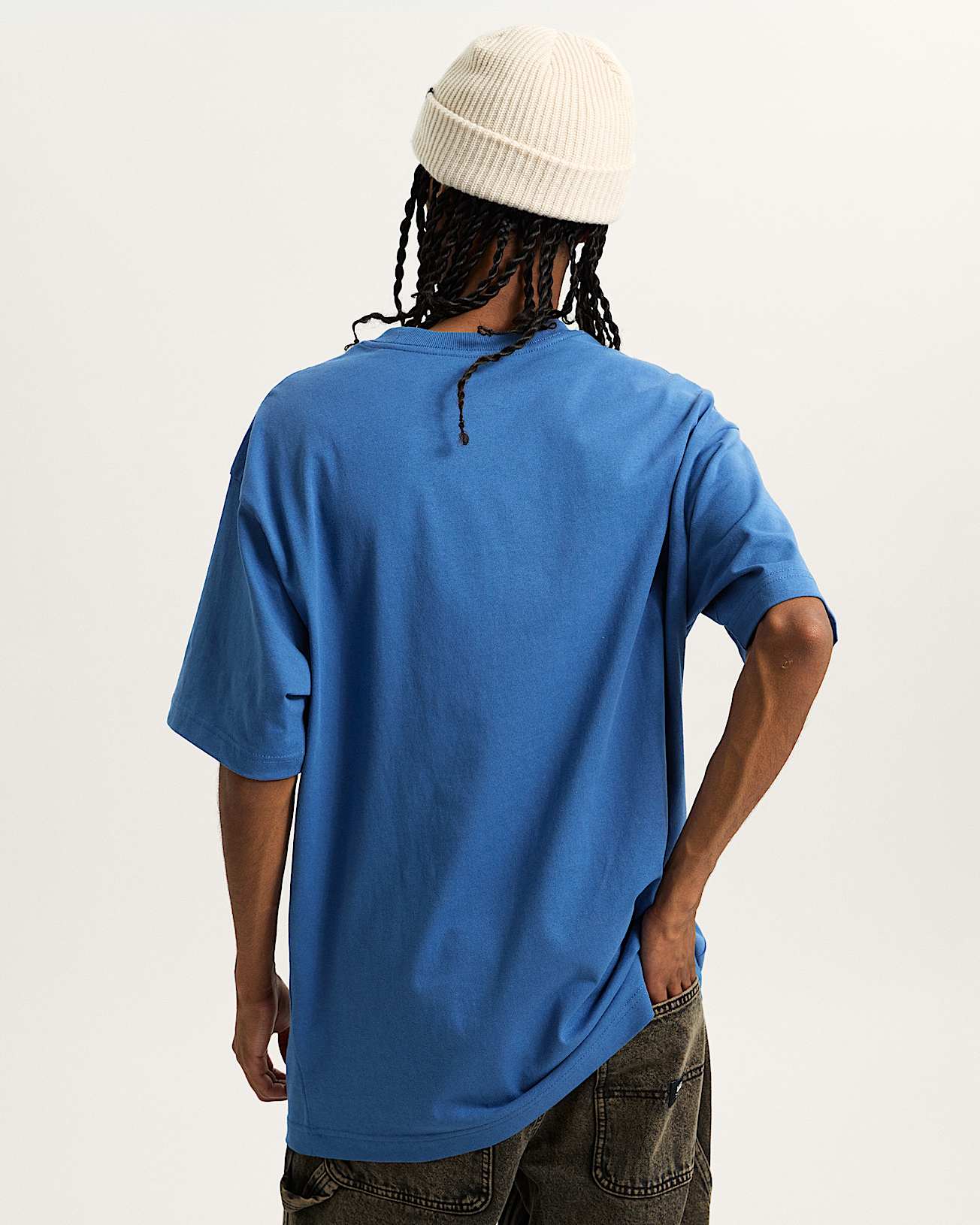 Blocked Box TShirt VANS Blau ALT3